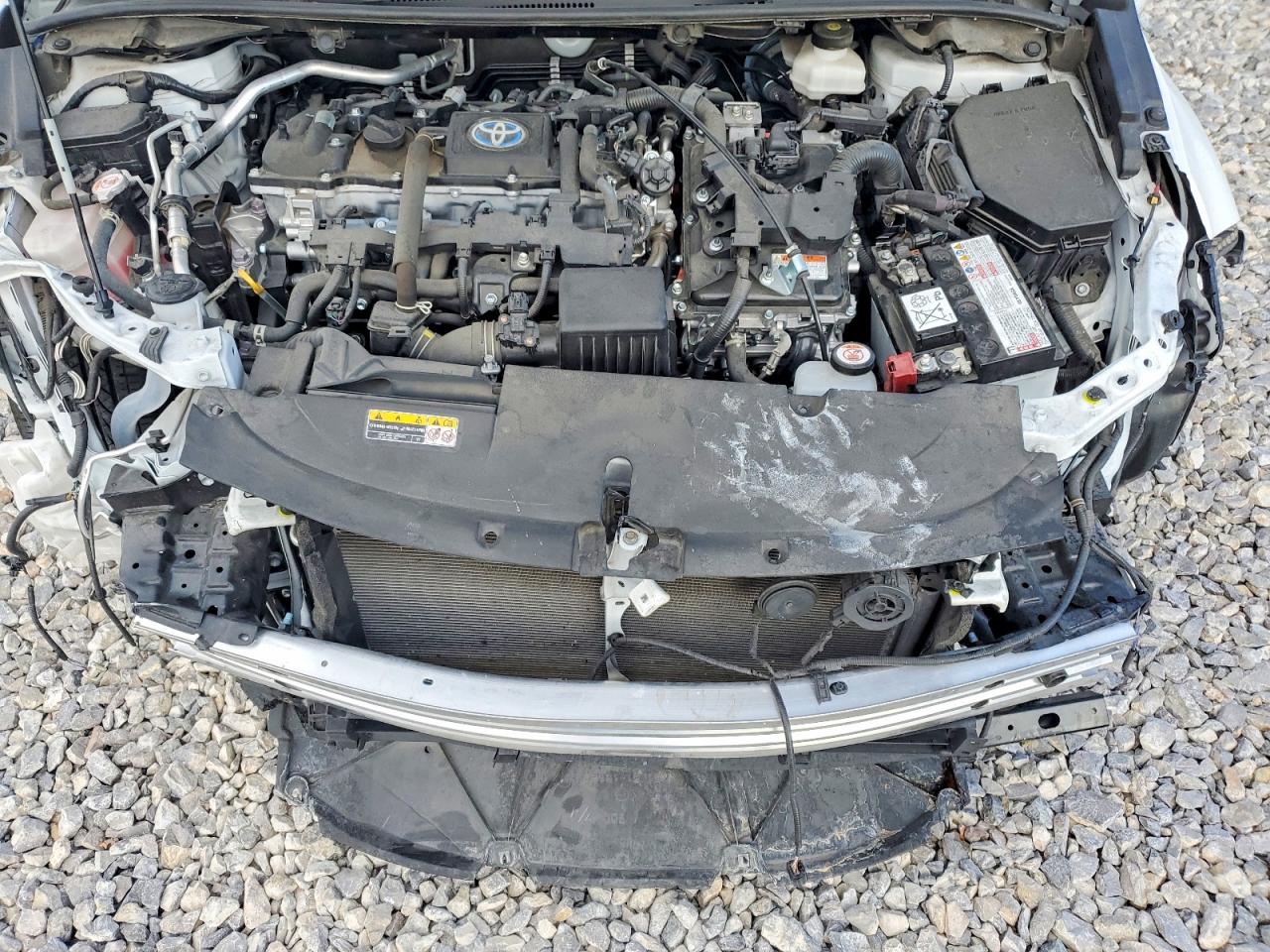2023 Toyota Corolla Hybrid Se Infrared White vin: JTDBCMFE8P3026638