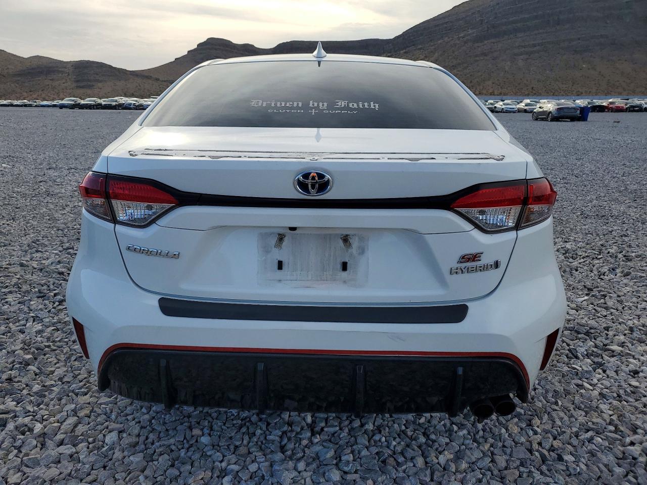 2023 Toyota Corolla Hybrid Se Infrared White vin: JTDBCMFE8P3026638