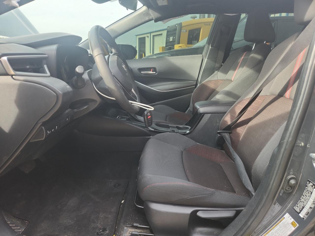 2025 Toyota Corolla Hybrid Se Black vin: JTDBCMFE8S3085147 Damage: Left Side Curtain Air Bag, Deployed, Replacement Required