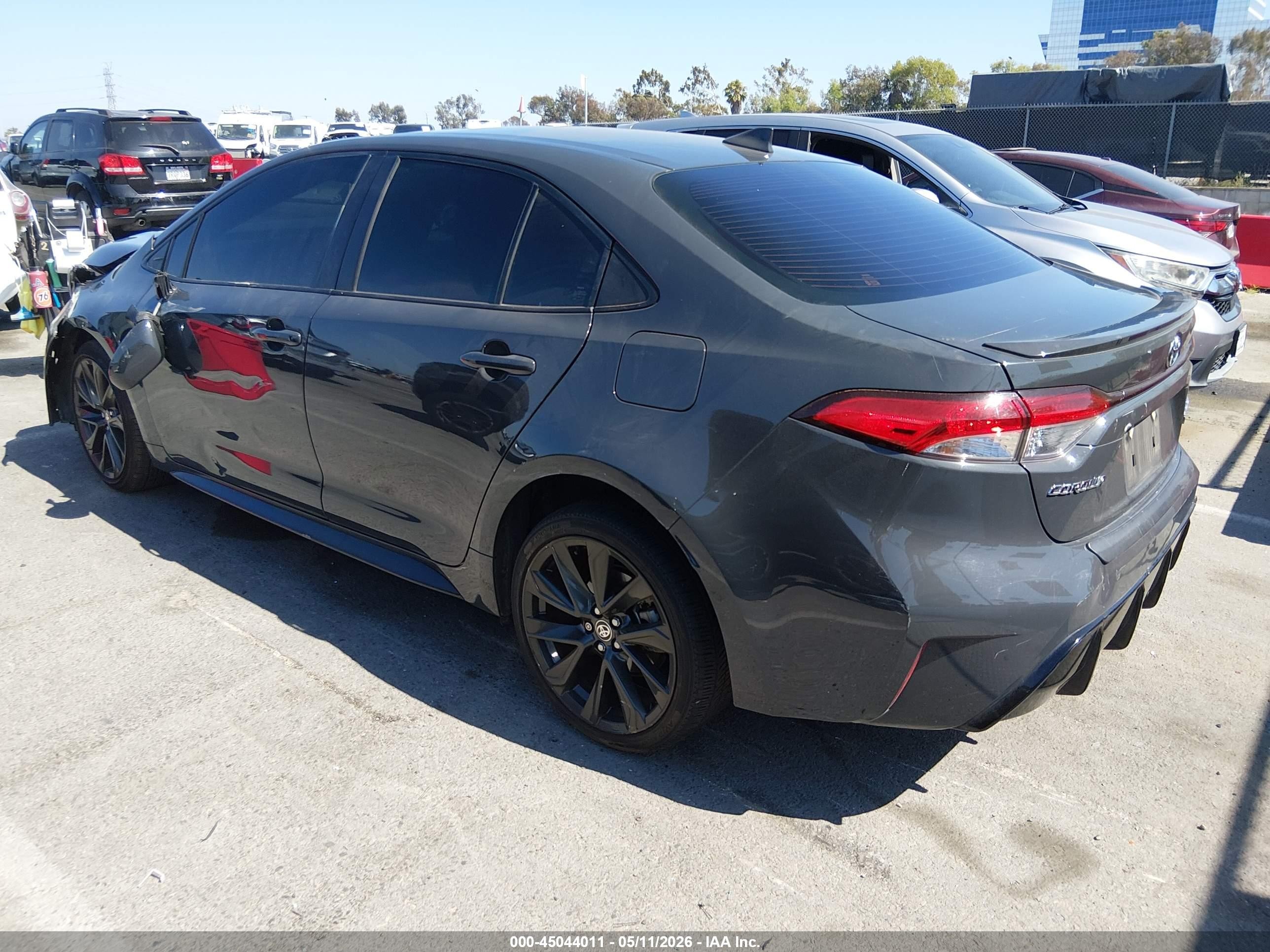 2024 Toyota Corolla Hybrid Se Black vin: JTDBCMFE9R3046089