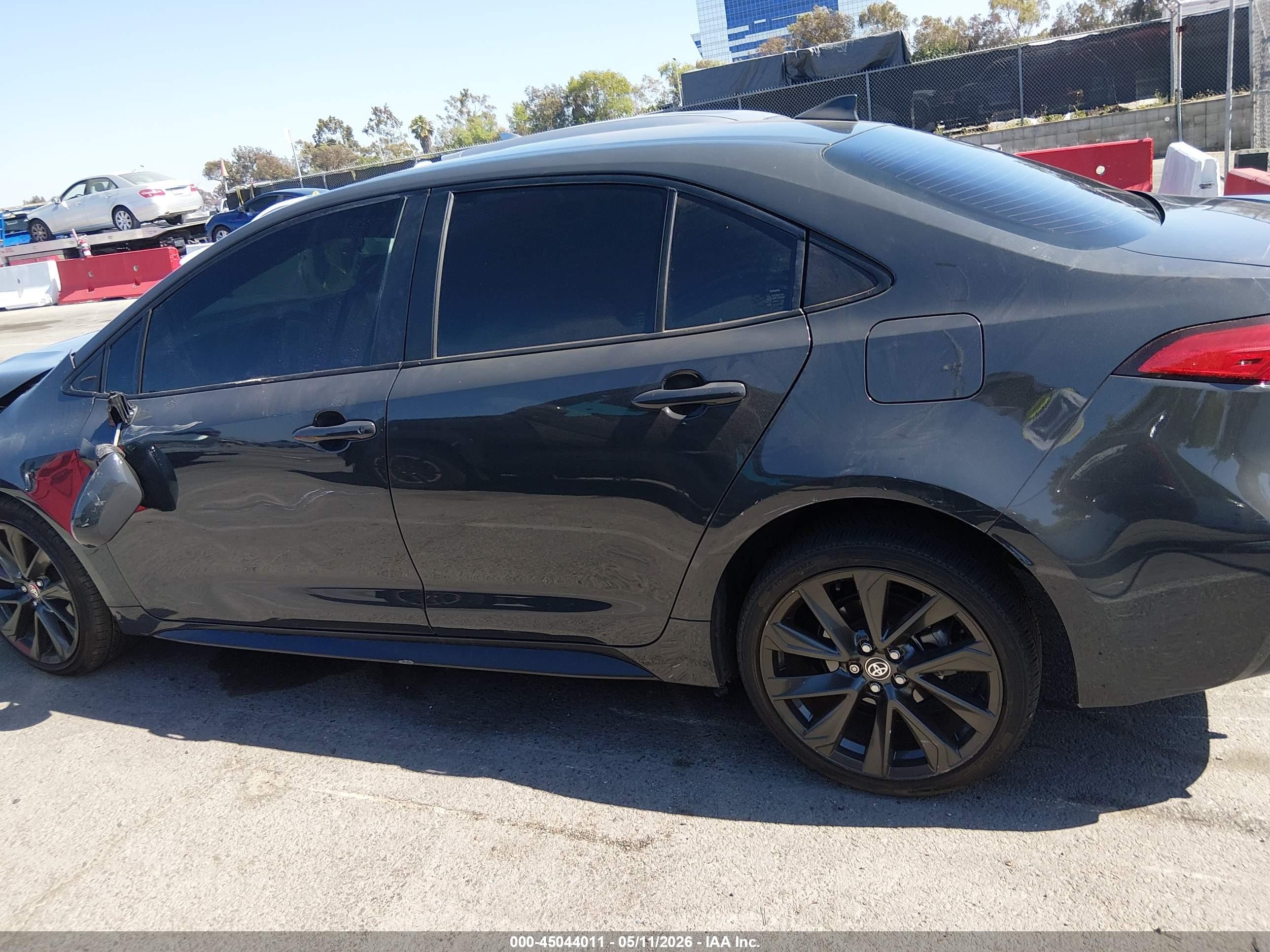 2024 Toyota Corolla Hybrid Se Black vin: JTDBCMFE9R3046089