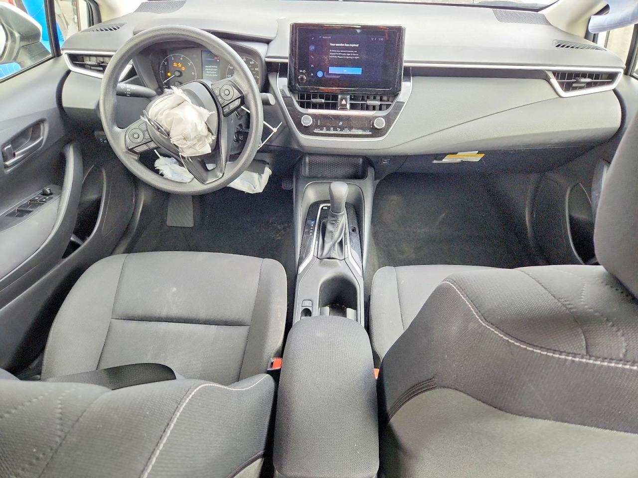 2025 Toyota Corolla Hybrid Le White vin: JTDBCMFEXS3088051
