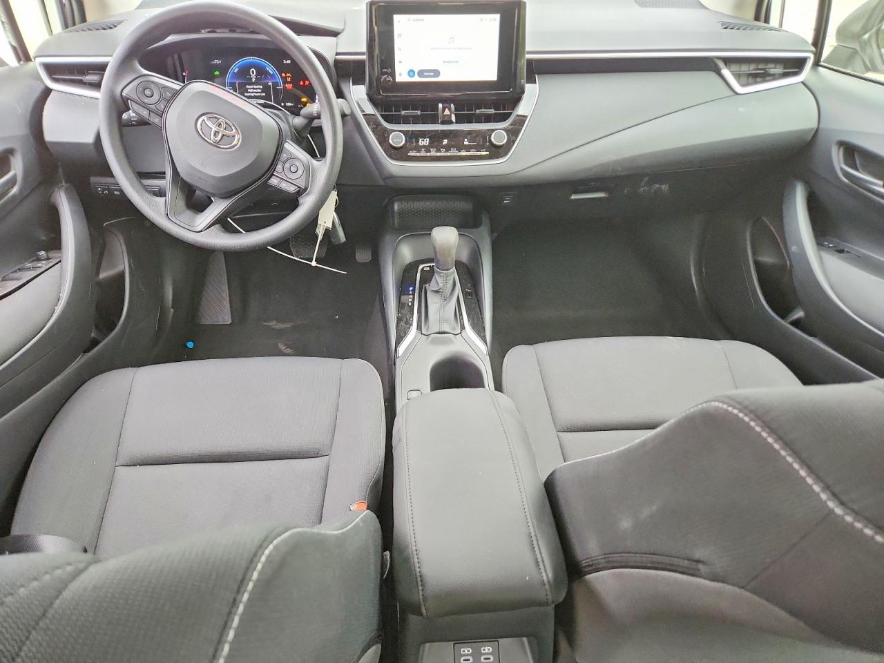 2026 Toyota Corolla Hybrid Le White vin: JTDBCMFEXT3147584