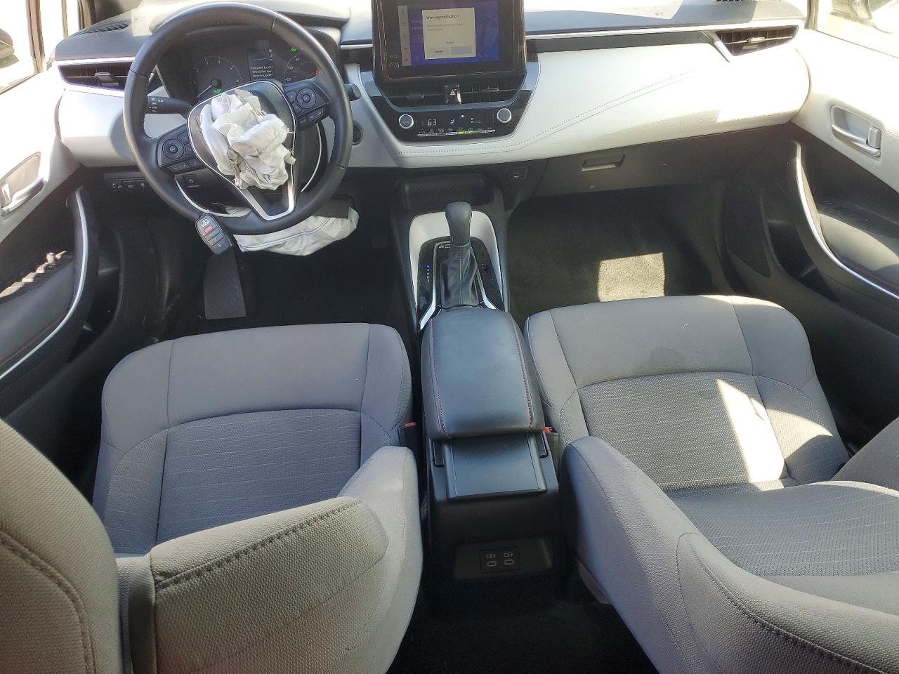 2023 Toyota Corolla Hybrid Se White vin: JTDBDMHE1PJ003496