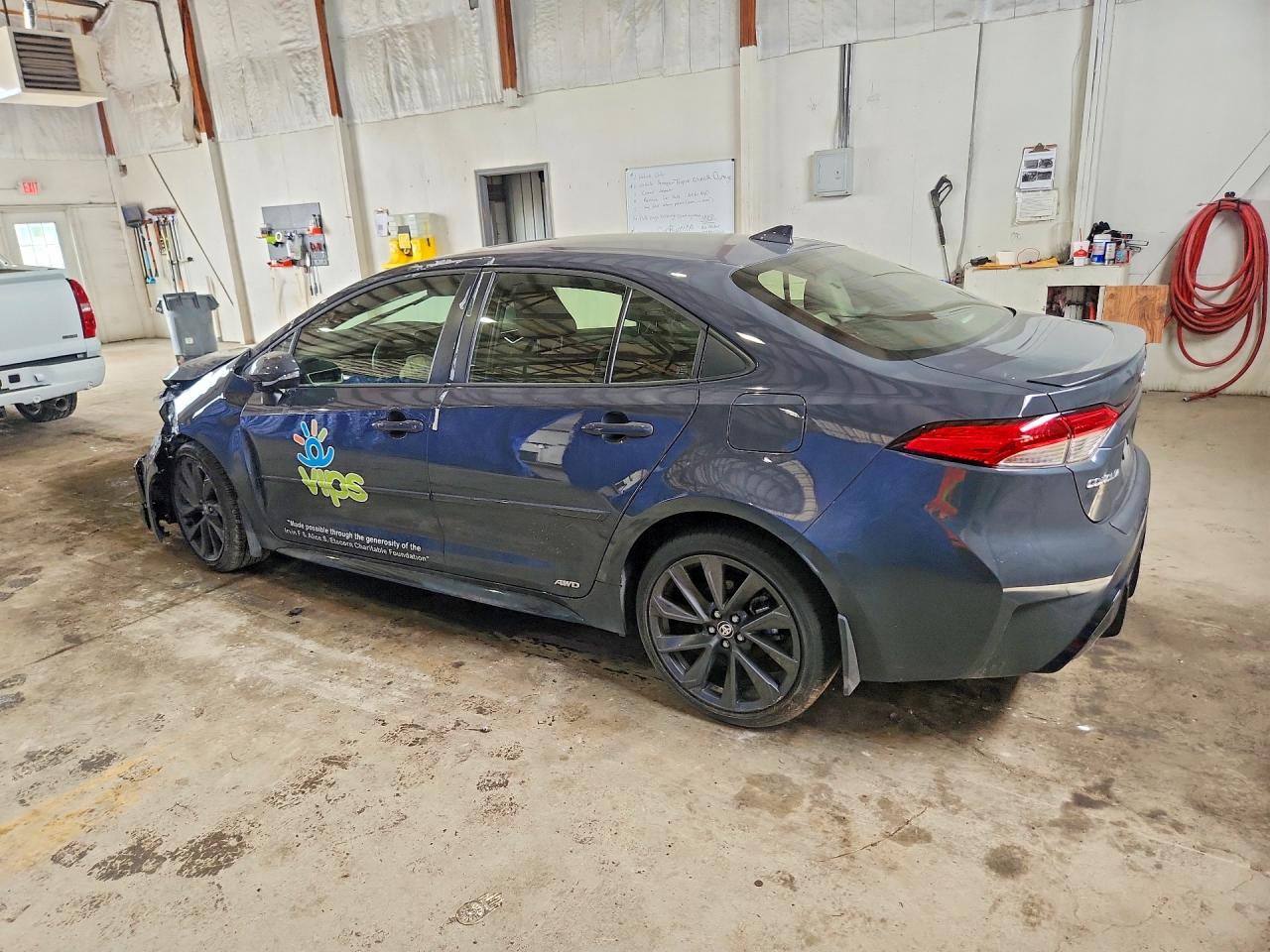 2025 Toyota Corolla Hybrid Se Gray vin: JTDBDMHE1S3018139