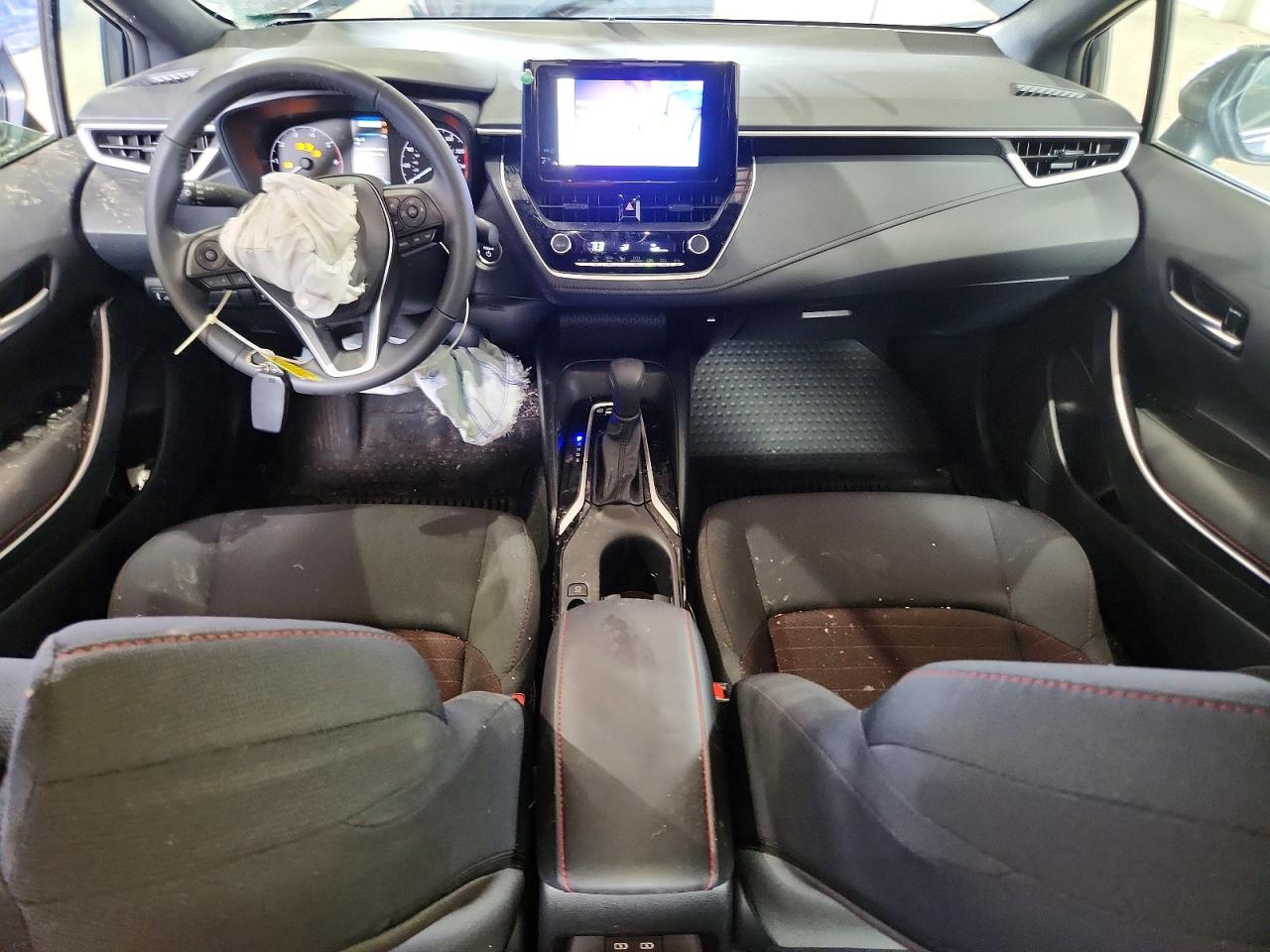 2025 Toyota Corolla Hybrid Se Gray vin: JTDBDMHE1S3018139