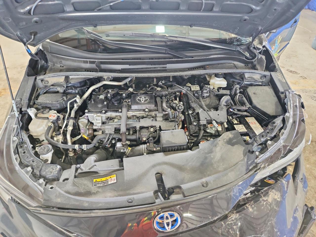 2025 Toyota Corolla Hybrid Se Gray vin: JTDBDMHE1S3018139