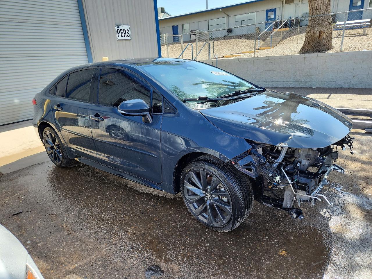 2023 Toyota Corolla Hybrid Se Gray vin: JTDBDMHE3P3004864