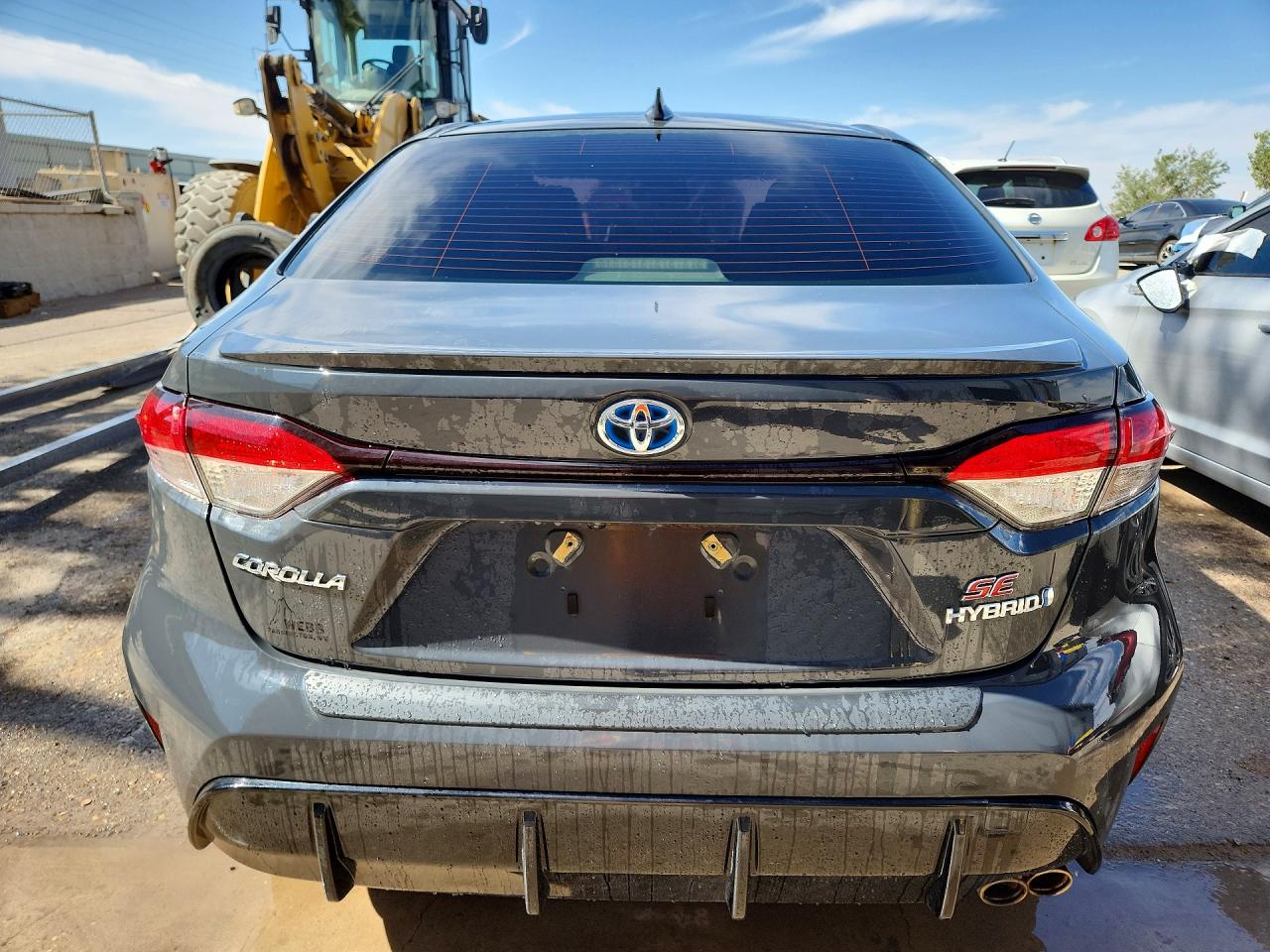 2023 Toyota Corolla Hybrid Se Gray vin: JTDBDMHE3P3004864