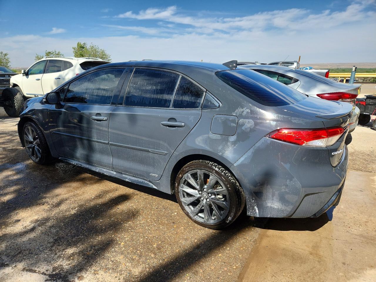 2023 Toyota Corolla Hybrid Se Gray vin: JTDBDMHE3P3004864