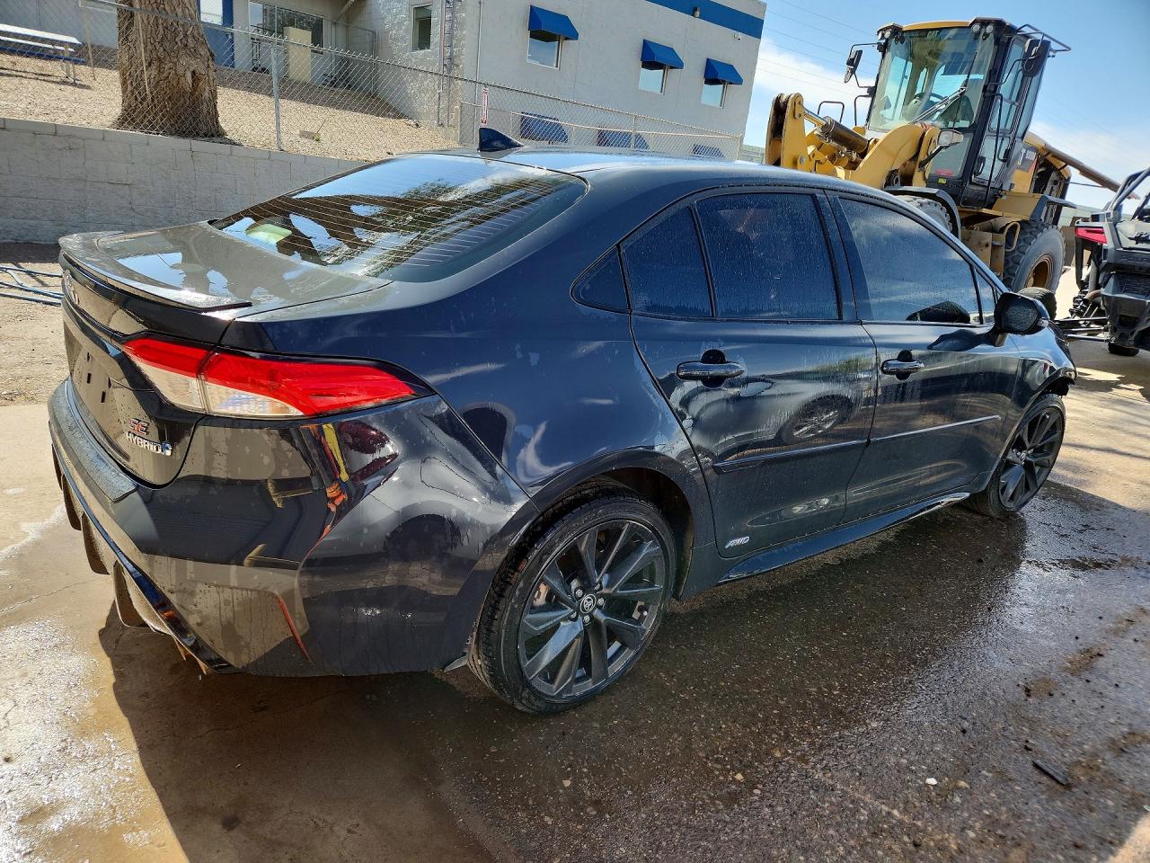 2023 Toyota Corolla Hybrid Se Gray vin: JTDBDMHE3P3004864