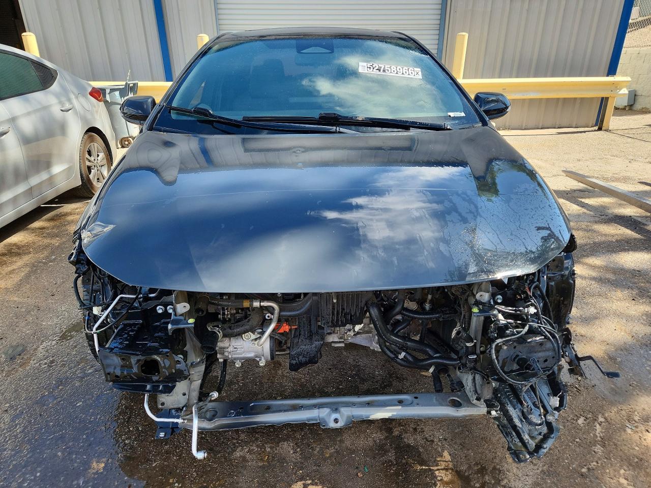 2023 Toyota Corolla Hybrid Se Gray vin: JTDBDMHE3P3004864