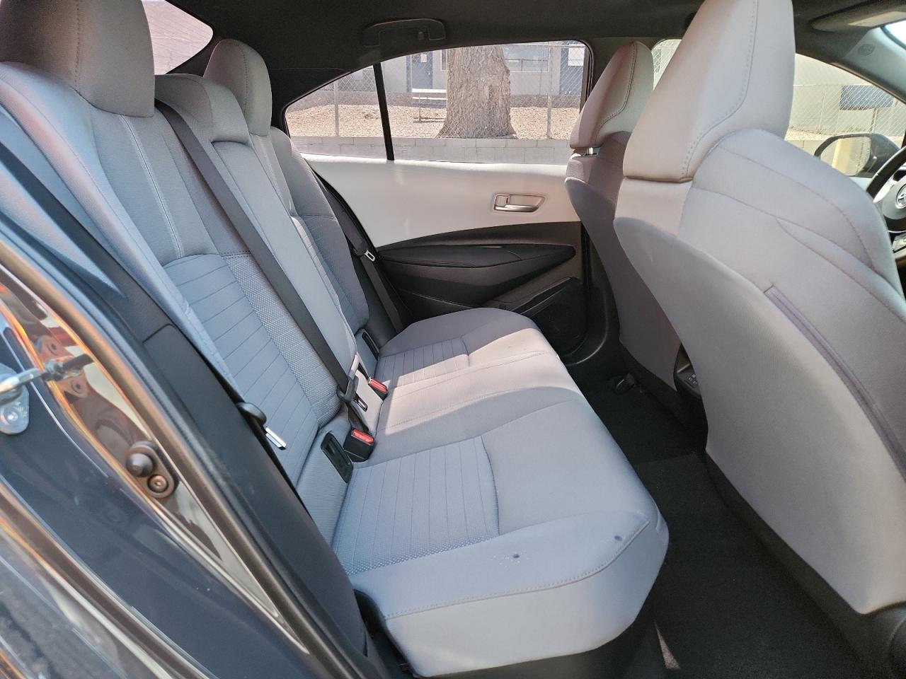 2023 Toyota Corolla Hybrid Se Gray vin: JTDBDMHE3P3004864 Damage: Right Rear Seat, Burn Hole, 1/8 To 1/2 Inch