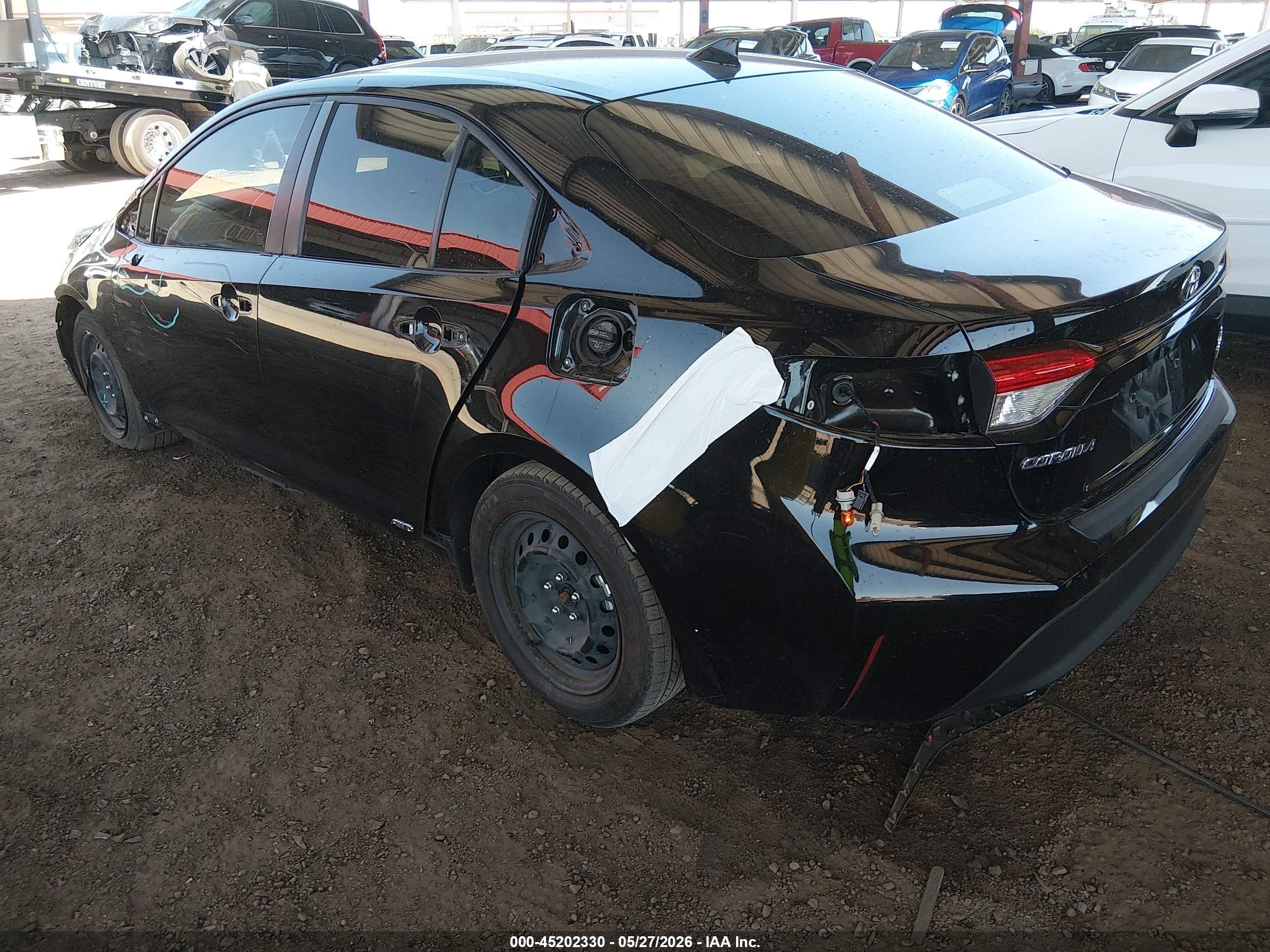2024 Toyota Corolla Hybrid Le Черный vin: JTDBDMHE5RJ010776