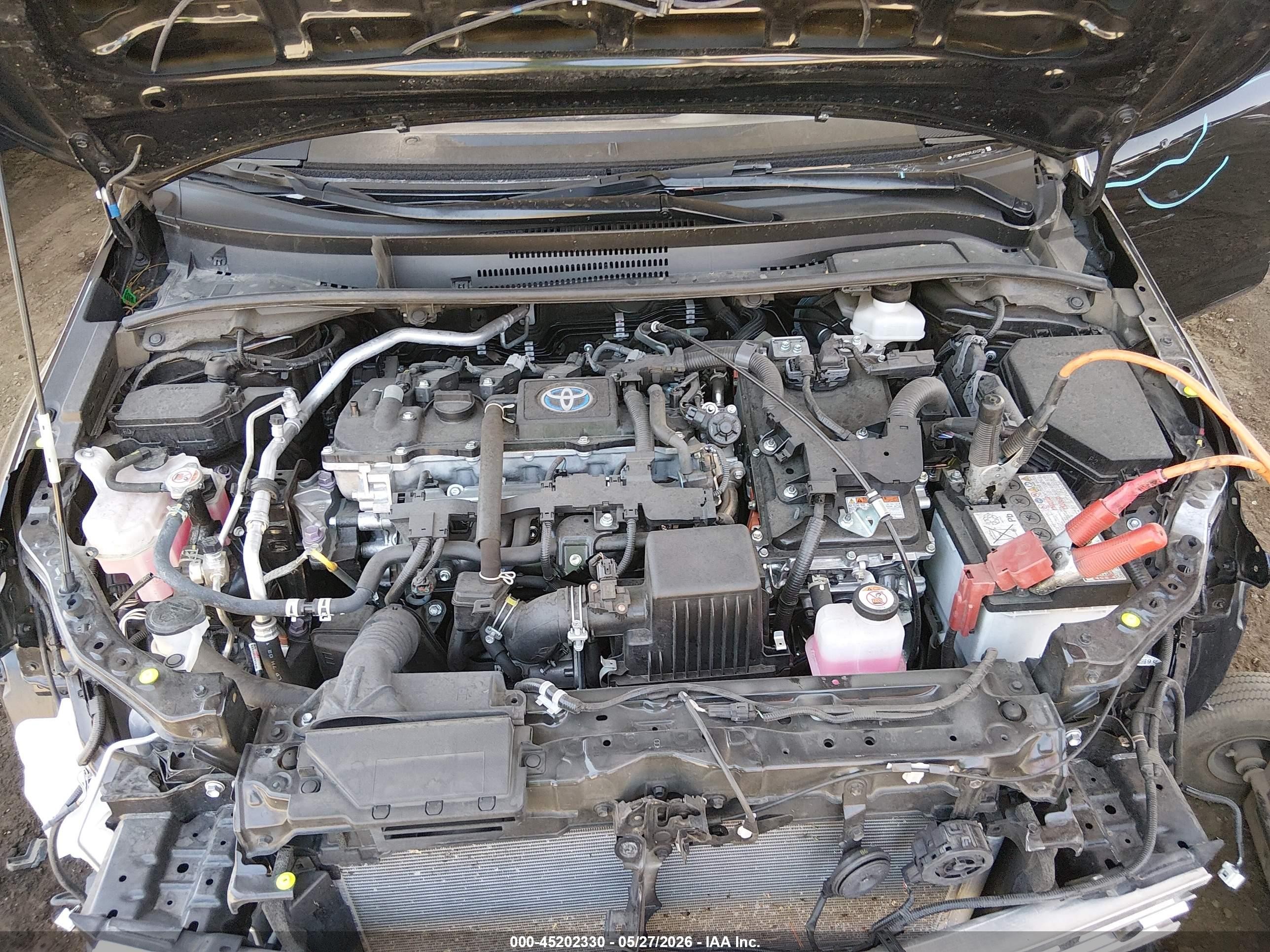 2024 Toyota Corolla Hybrid Le Черный vin: JTDBDMHE5RJ010776