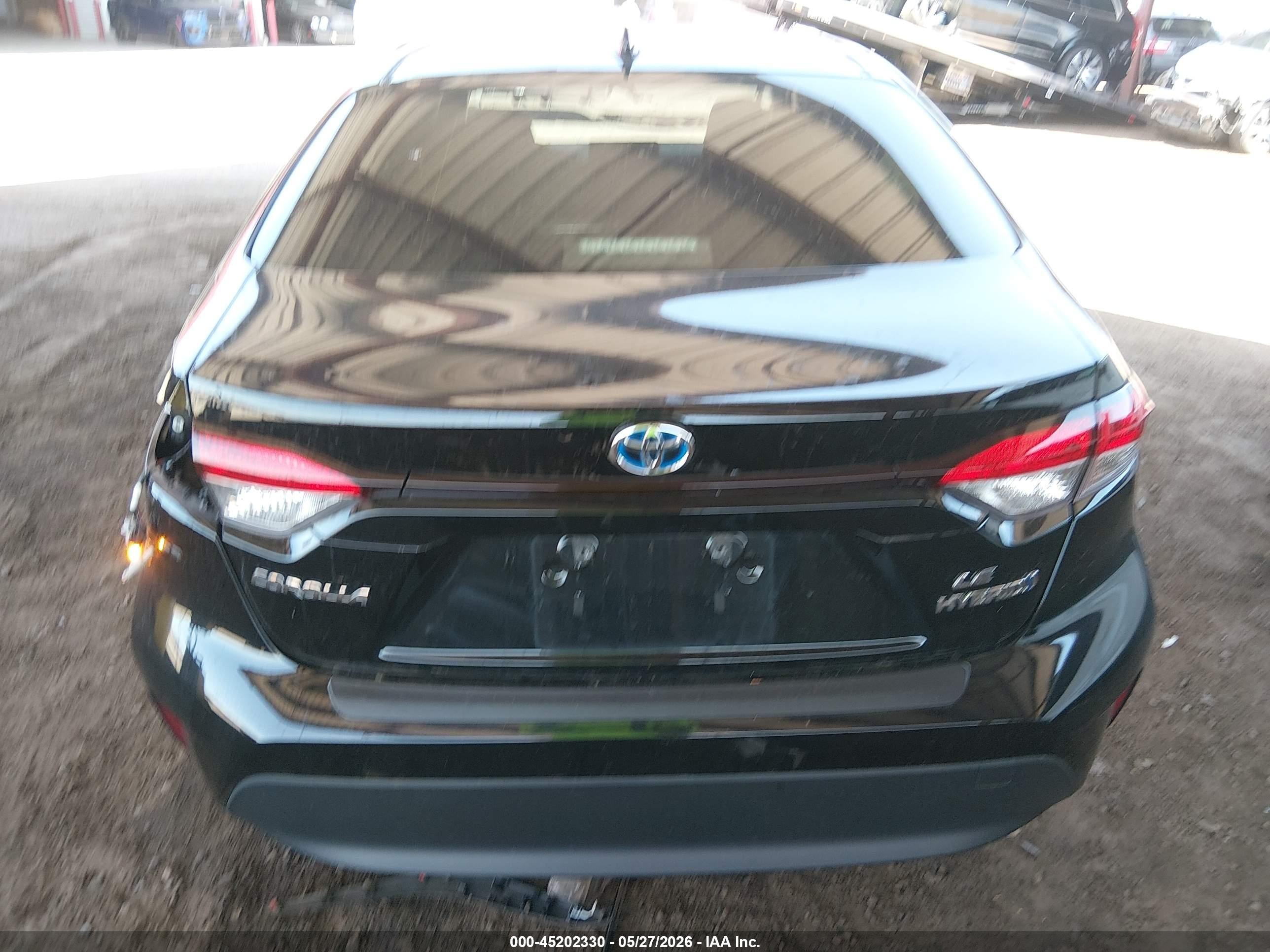 2024 Toyota Corolla Hybrid Le Черный vin: JTDBDMHE5RJ010776