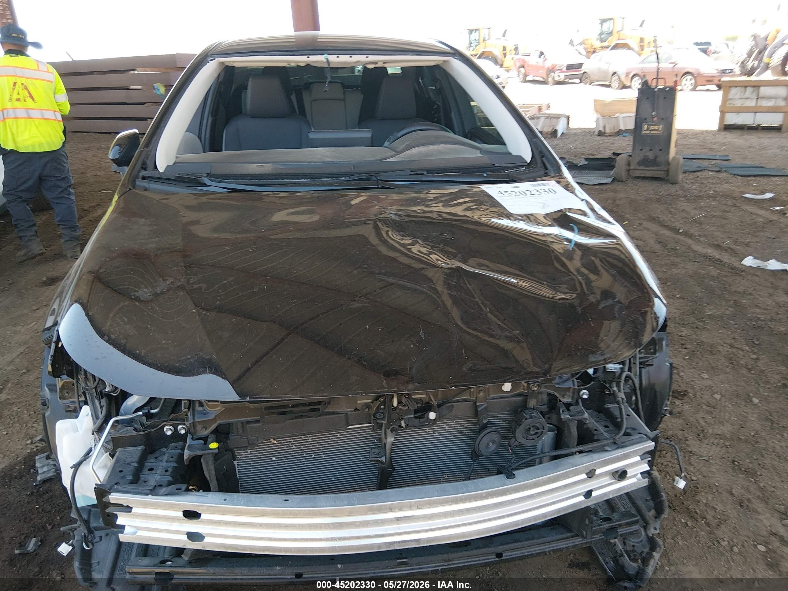 2024 Toyota Corolla Hybrid Le Черный vin: JTDBDMHE5RJ010776