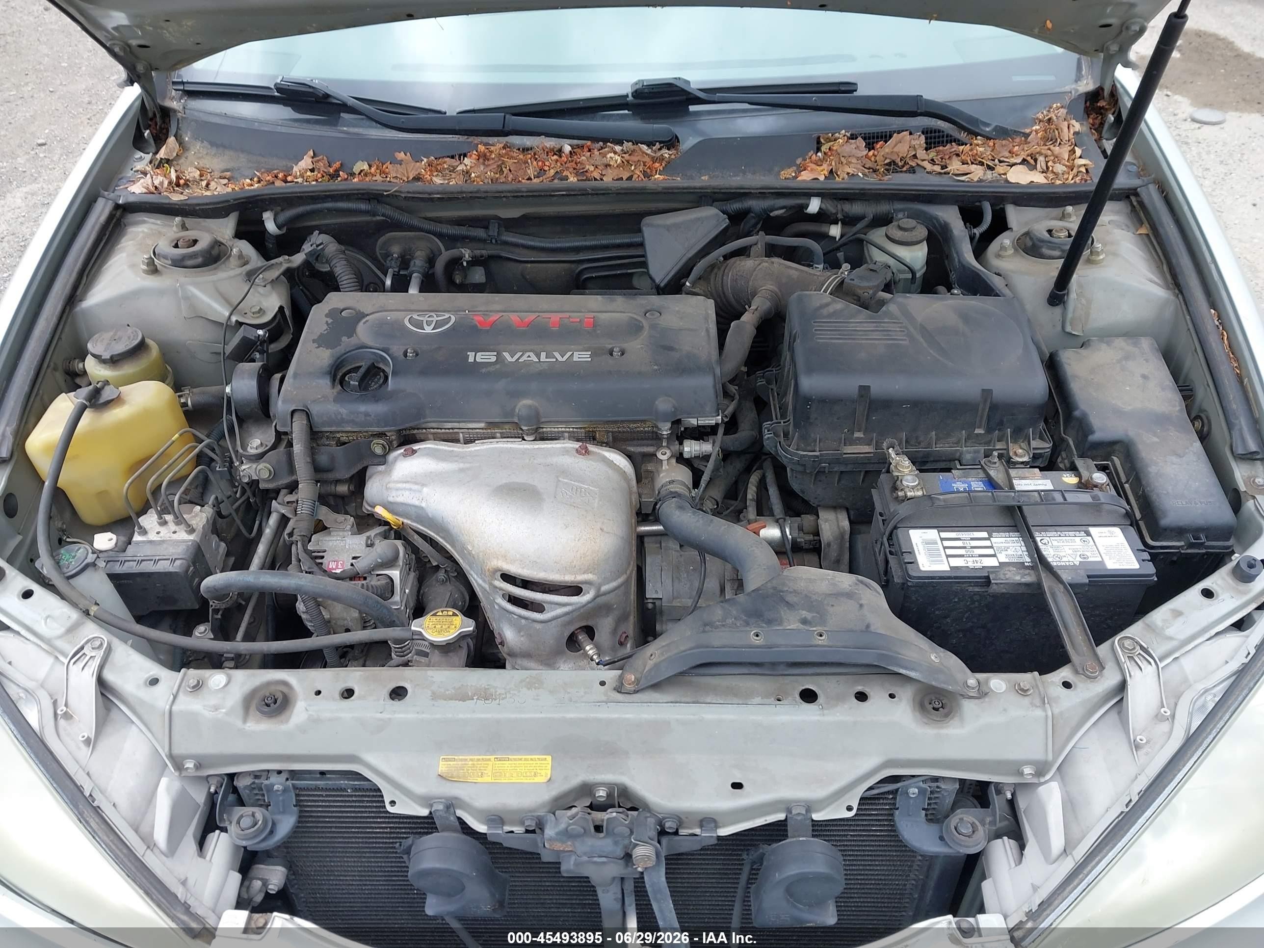 2002 Toyota Camry Xle Серебряный vin: JTDBE30K020097880