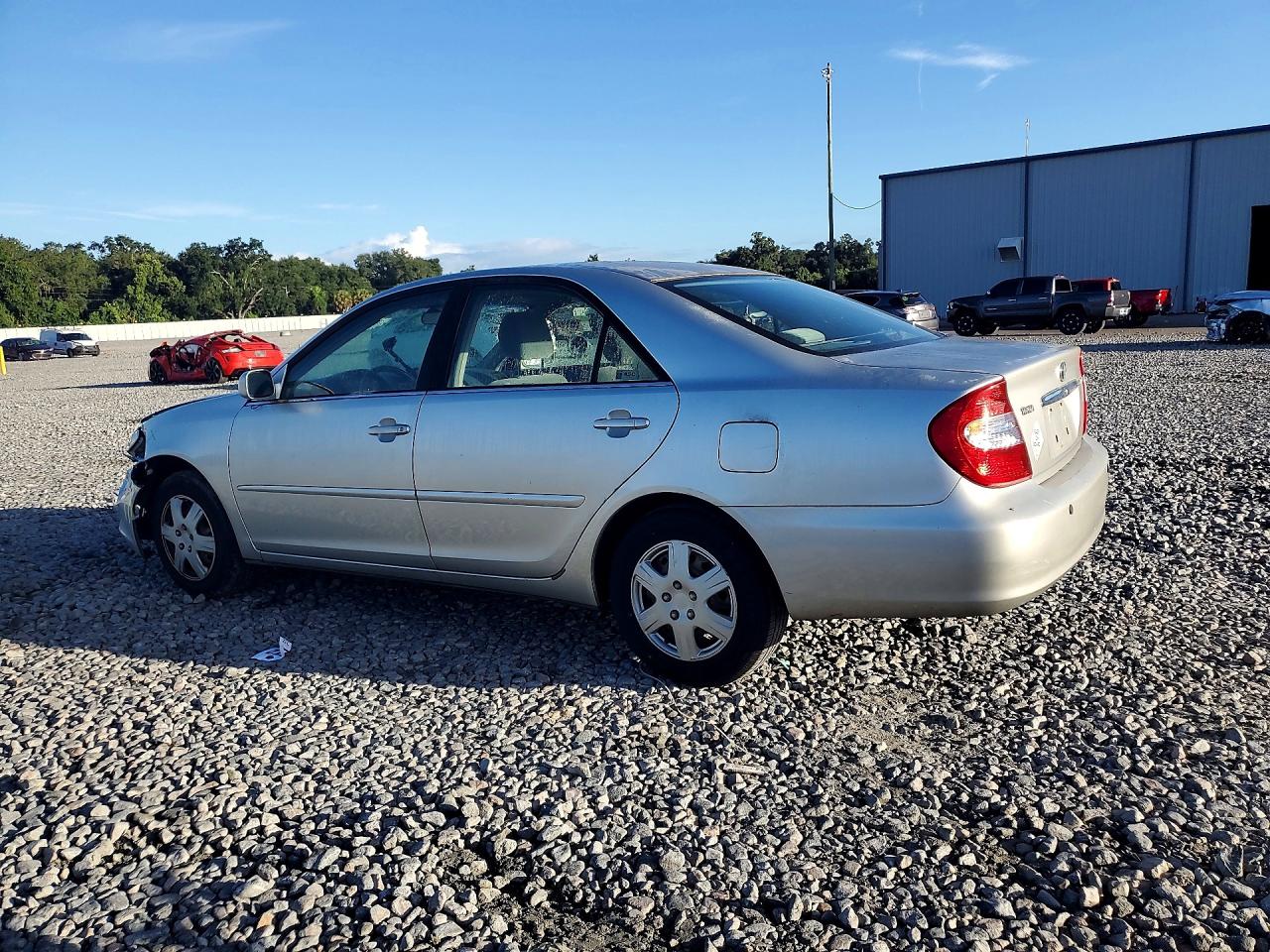 2004 Toyota Camry Standard Silver vin: JTDBE30K040297208