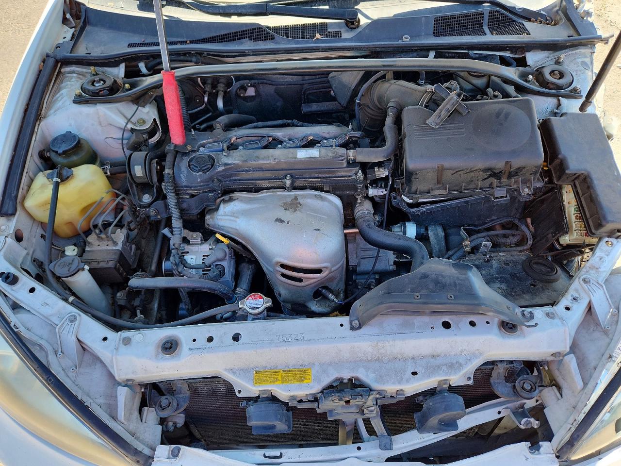 2002 Toyota Camry Se White vin: JTDBE30K320048835