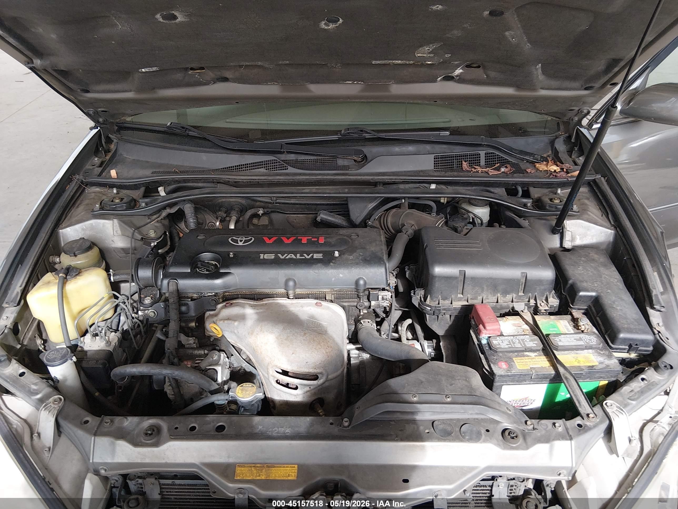 2003 Toyota Camry Xle Gray vin: JTDBE30K330163145