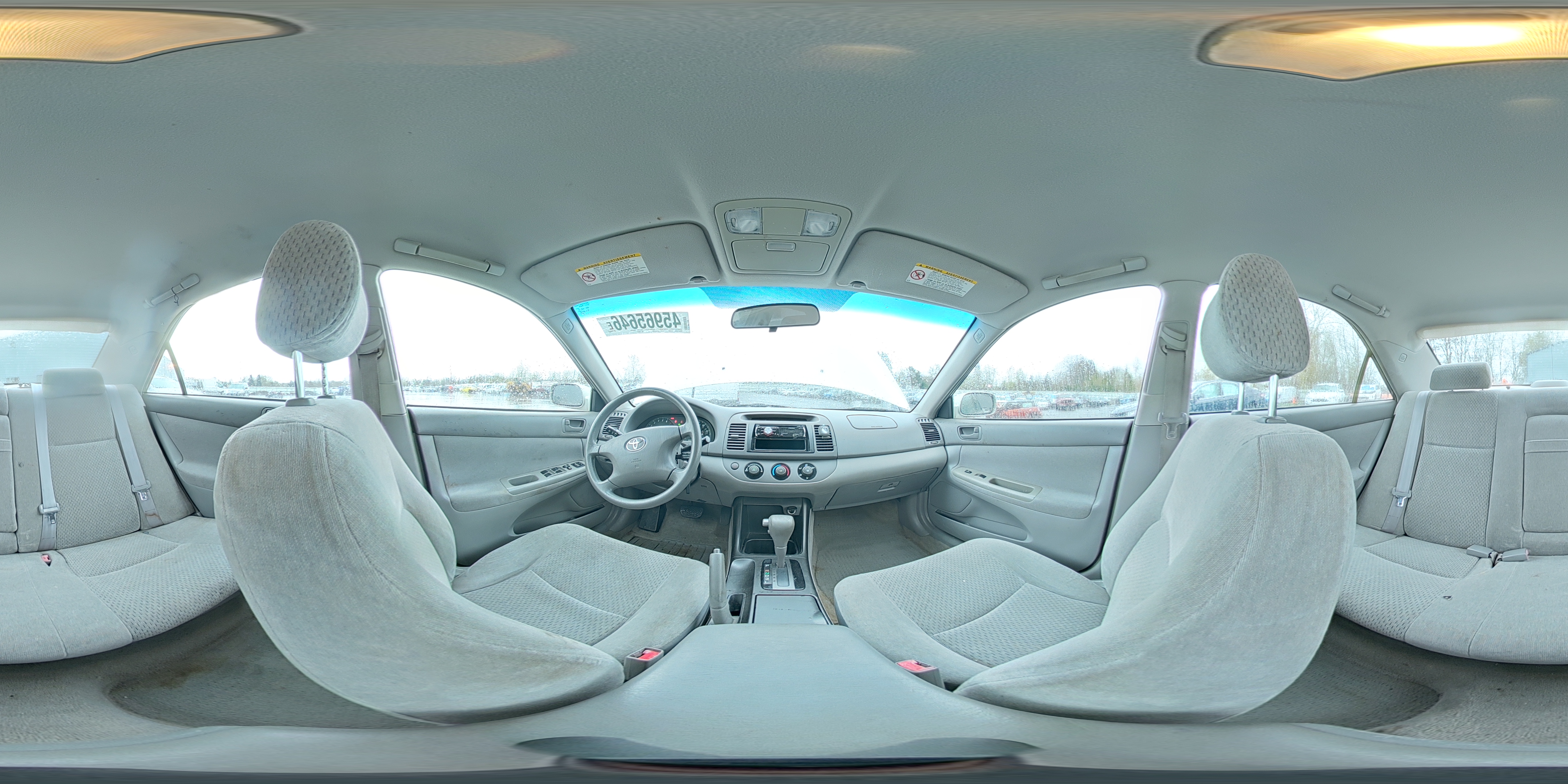 2002 Toyota Camry Le Silver vin: JTDBE30K720136402