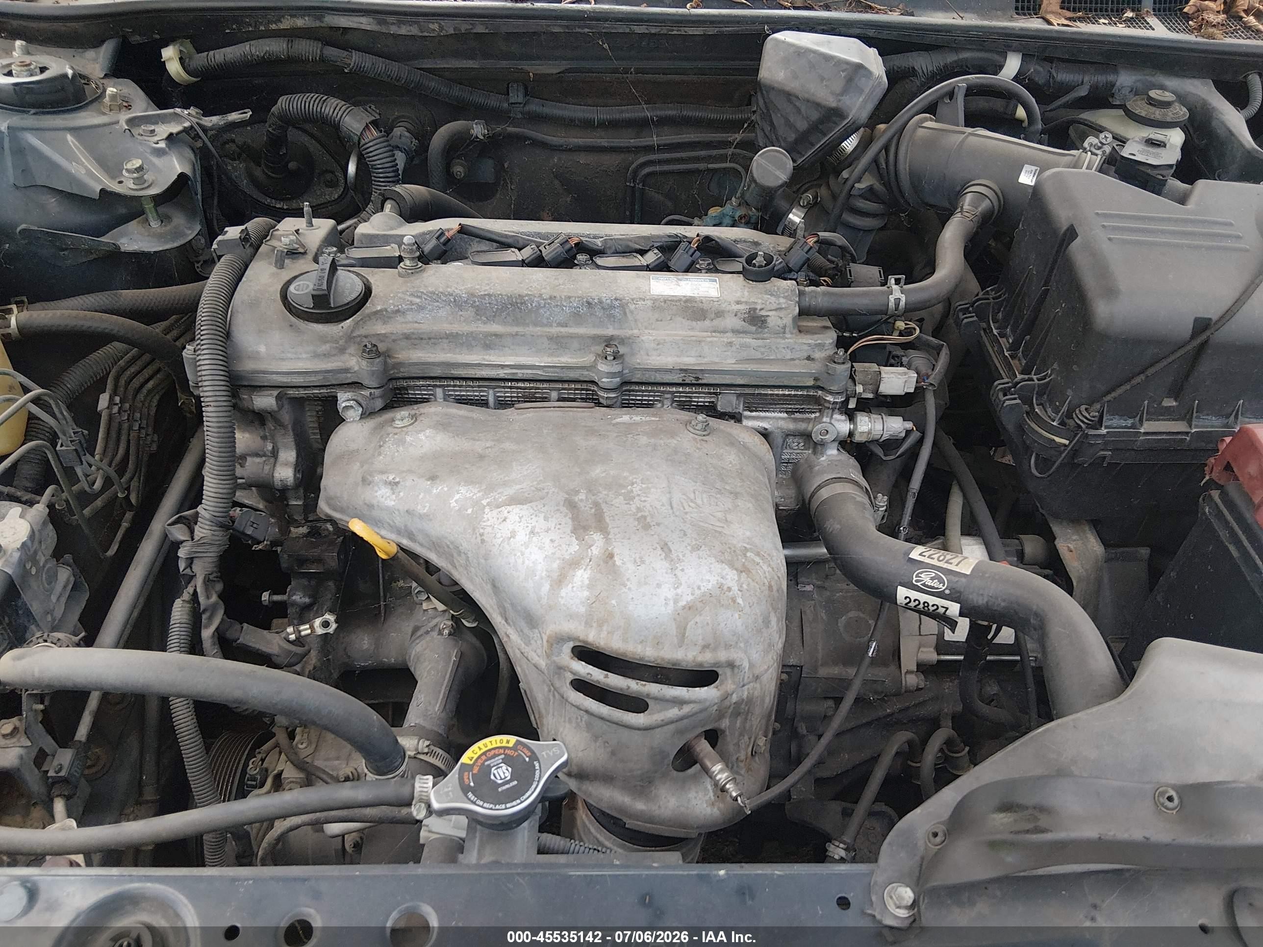 2003 Toyota Camry Xle Blue vin: JTDBE30KX30165314