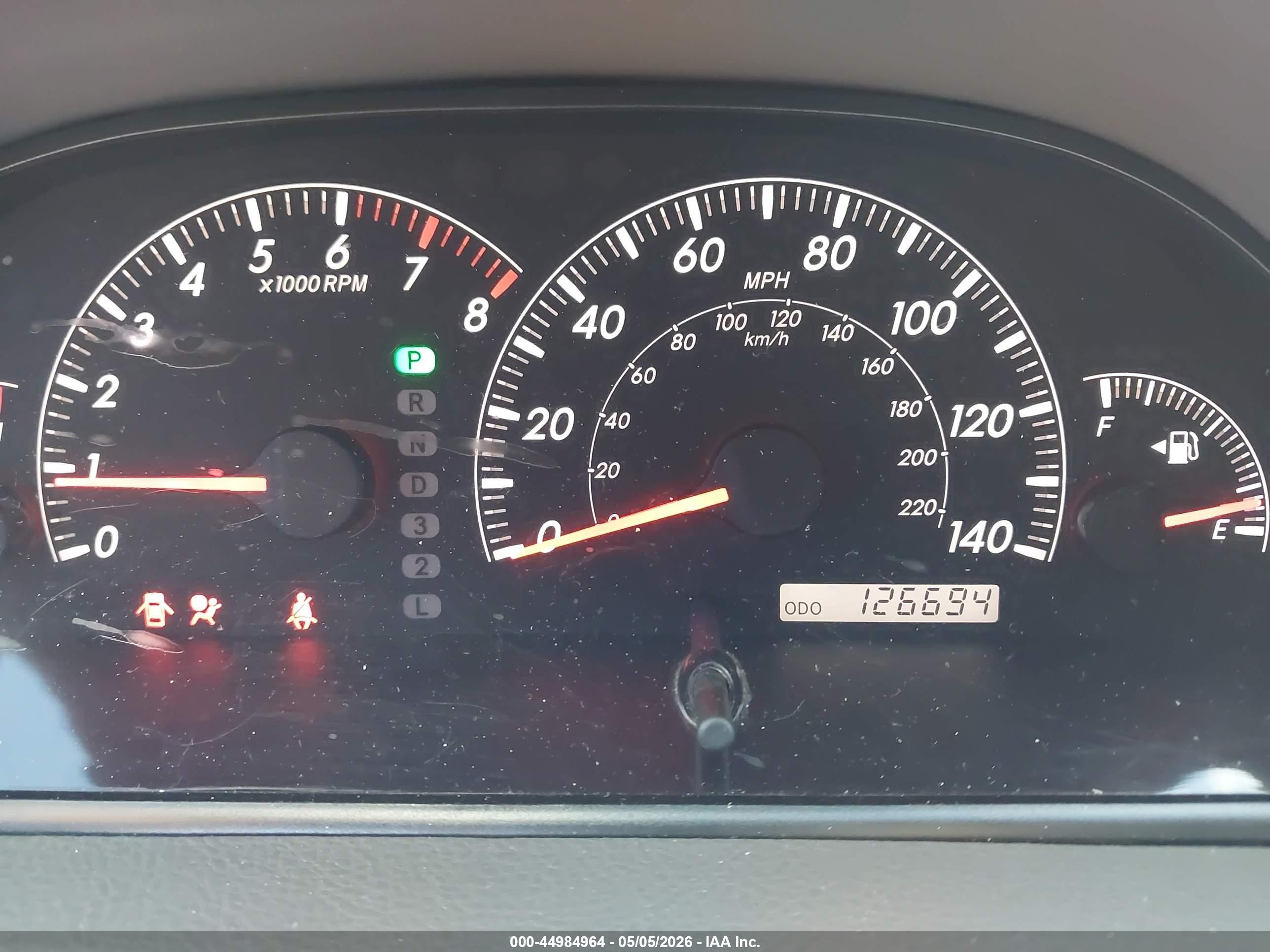 2005 Toyota Camry Le/se/xle Silver vin: JTDBE30KX50305610
