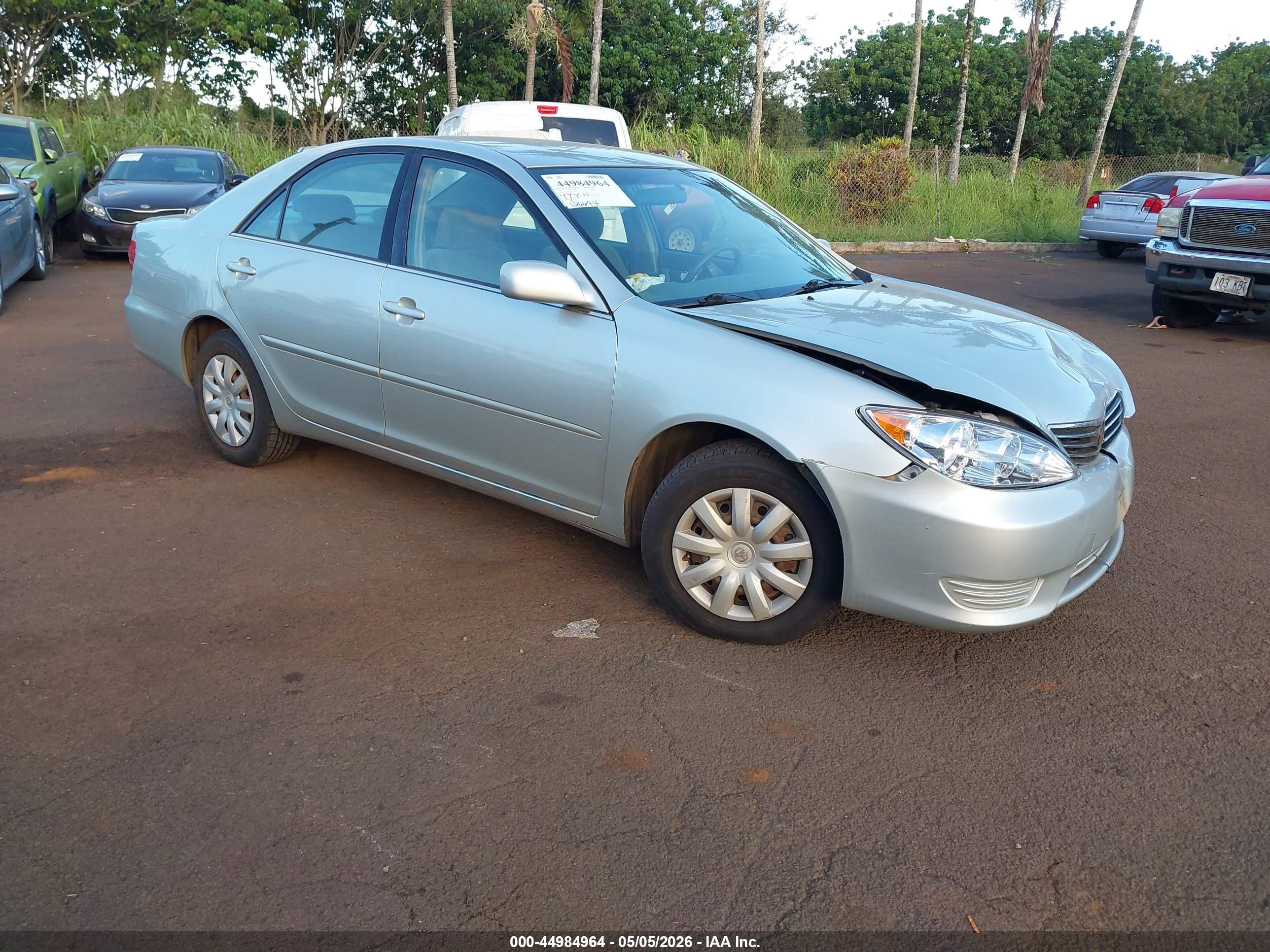 2005 Toyota Camry Le/se/xle Silver vin: JTDBE30KX50305610