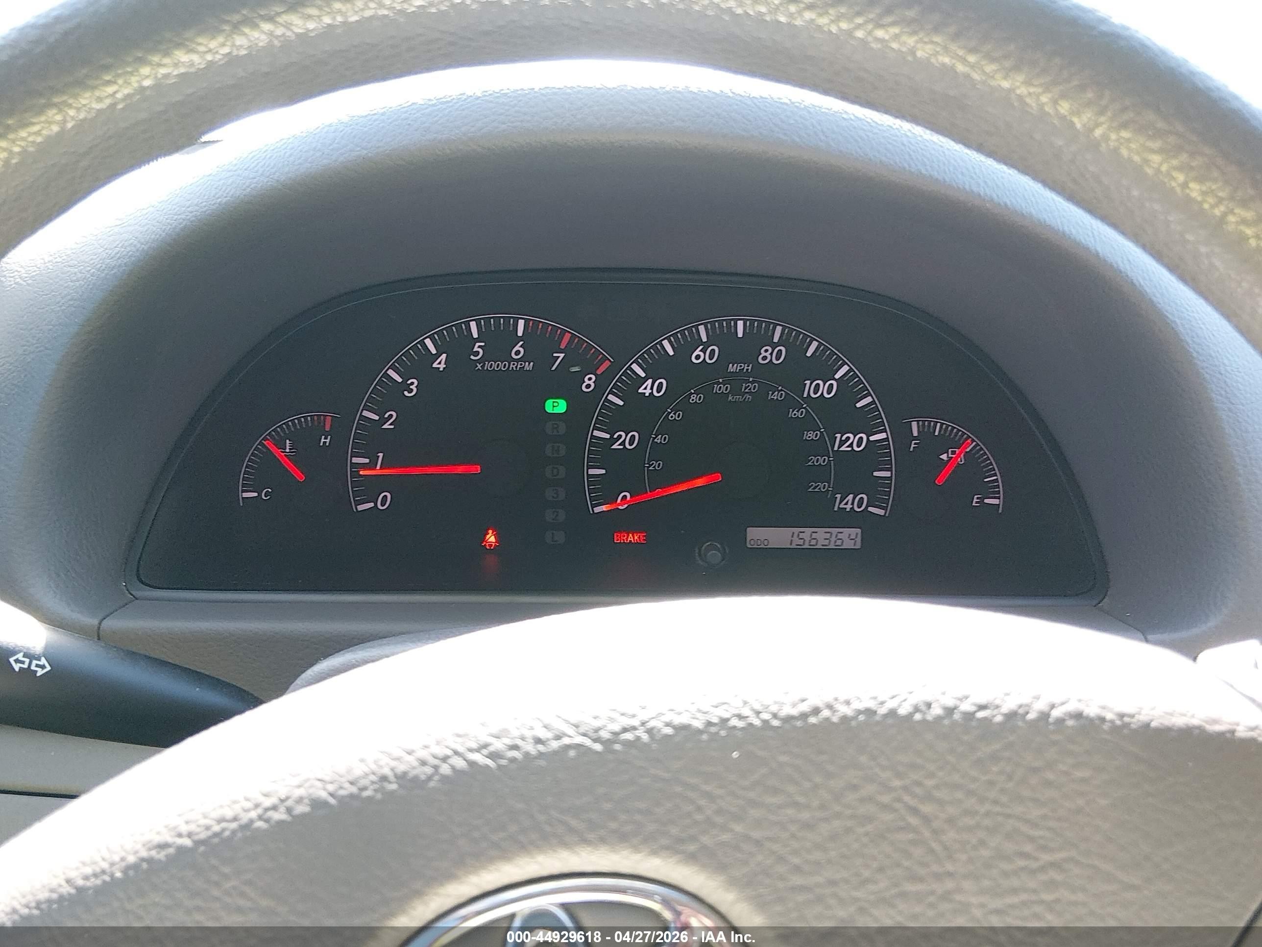 2005 Toyota Camry Le/se/xle Gray vin: JTDBE30KX53010716