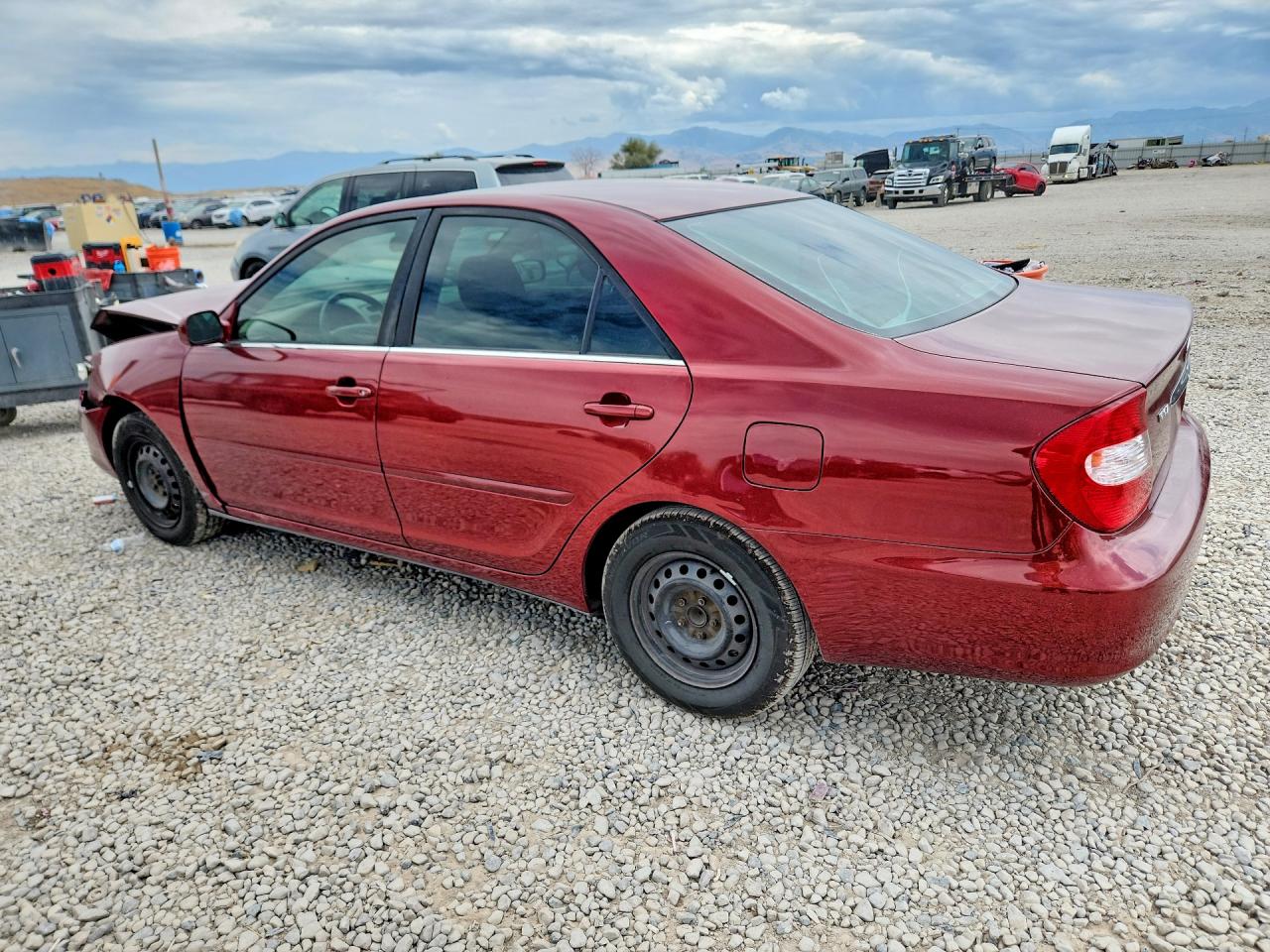 2002 Toyota Camry Le Burgundy vin: JTDBE32K020039264