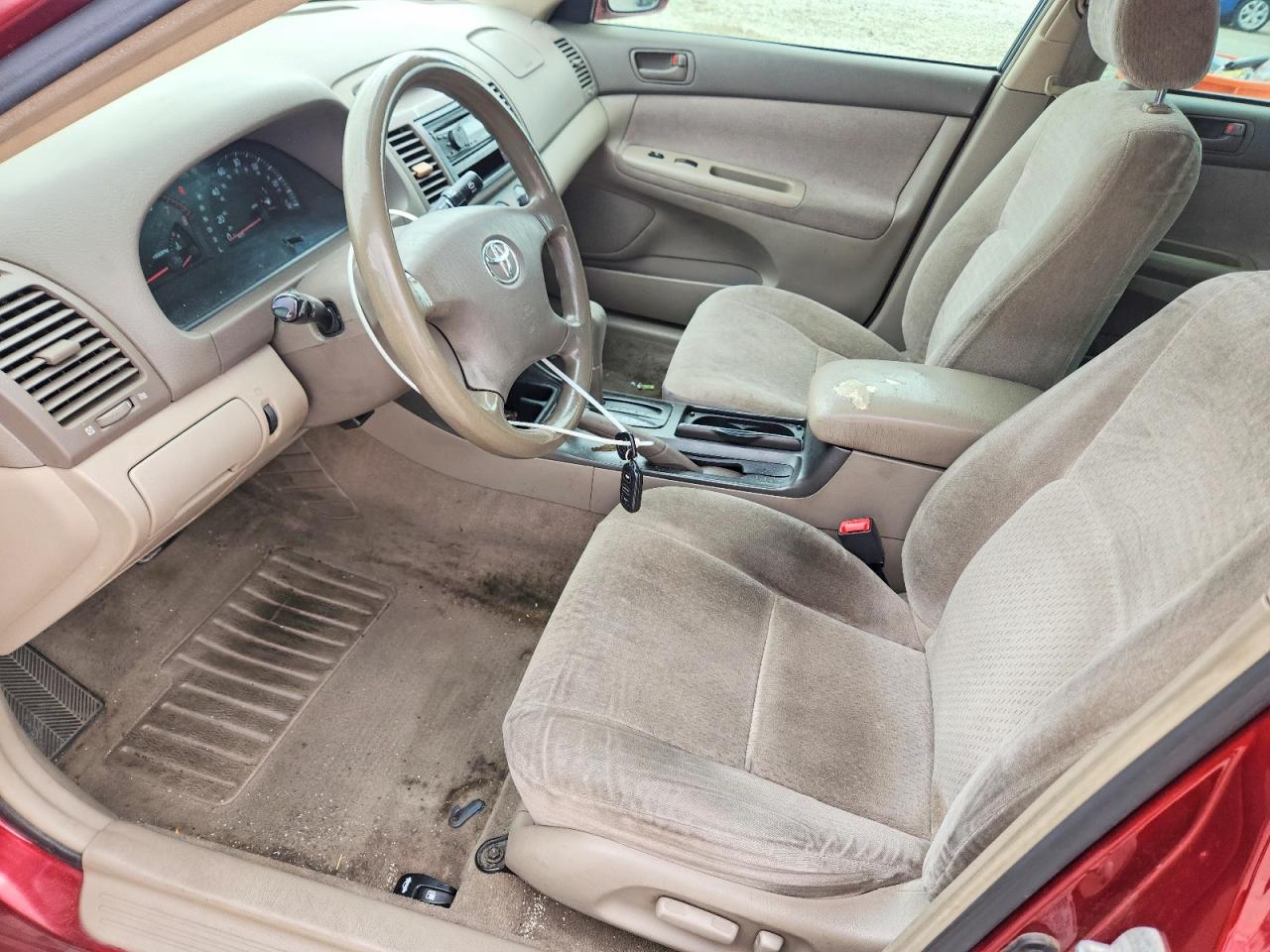 2002 Toyota Camry Le Burgundy vin: JTDBE32K020039264