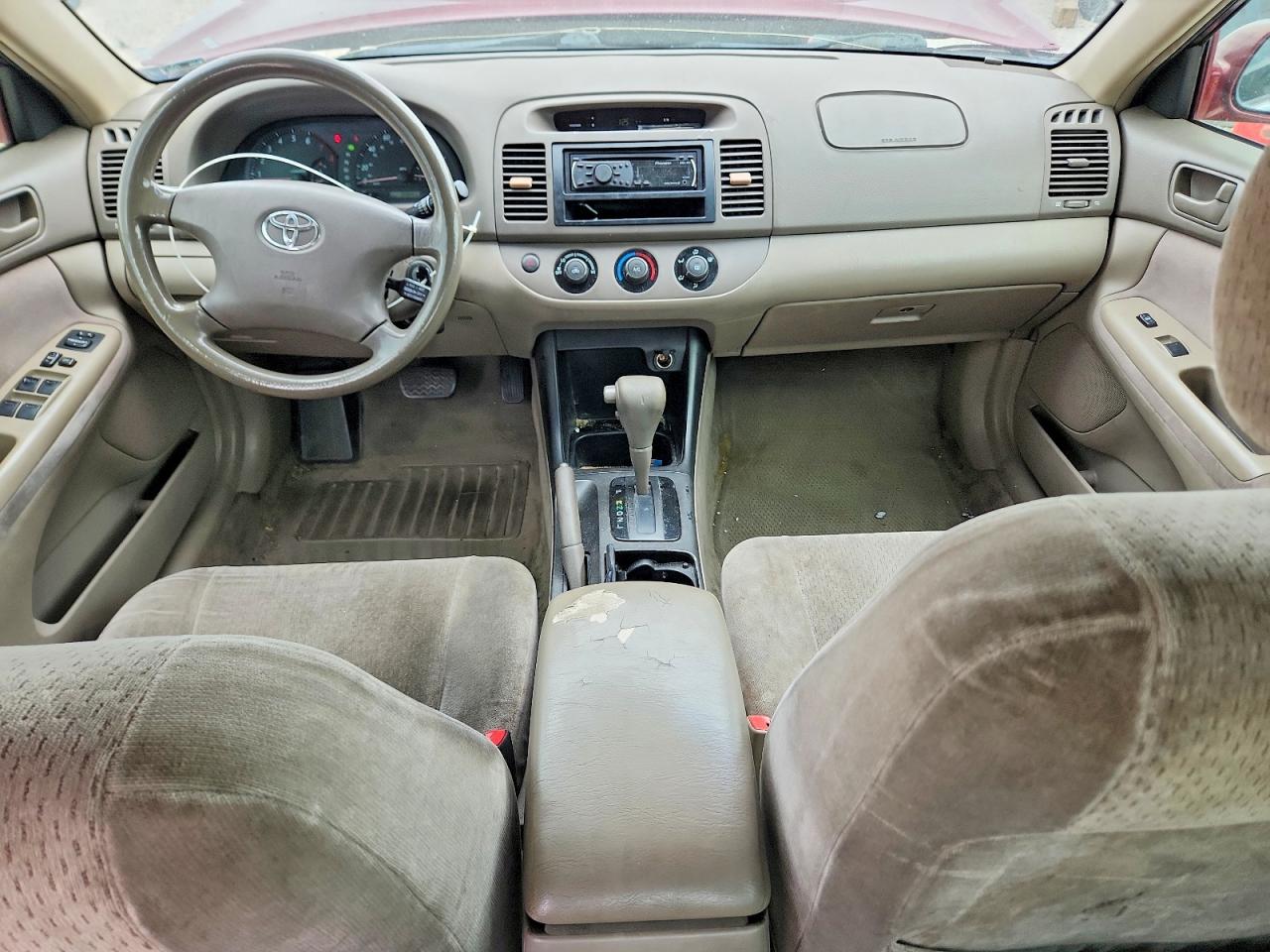 2002 Toyota Camry Le Burgundy vin: JTDBE32K020039264