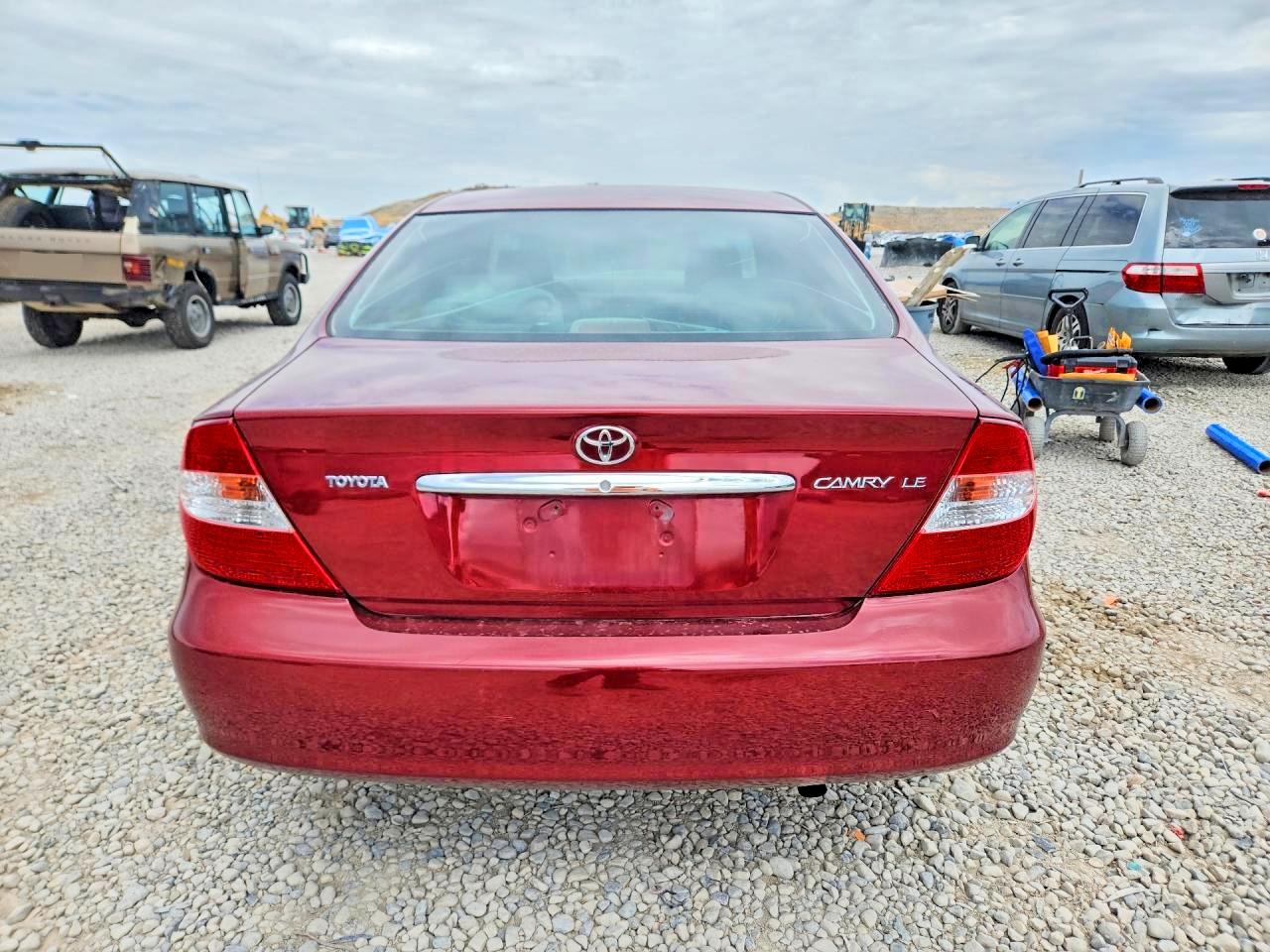 2002 Toyota Camry Le Burgundy vin: JTDBE32K020039264