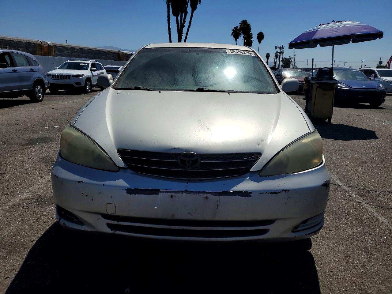 2002 Toyota Camry Le Серебряный vin: JTDBE32K120117437