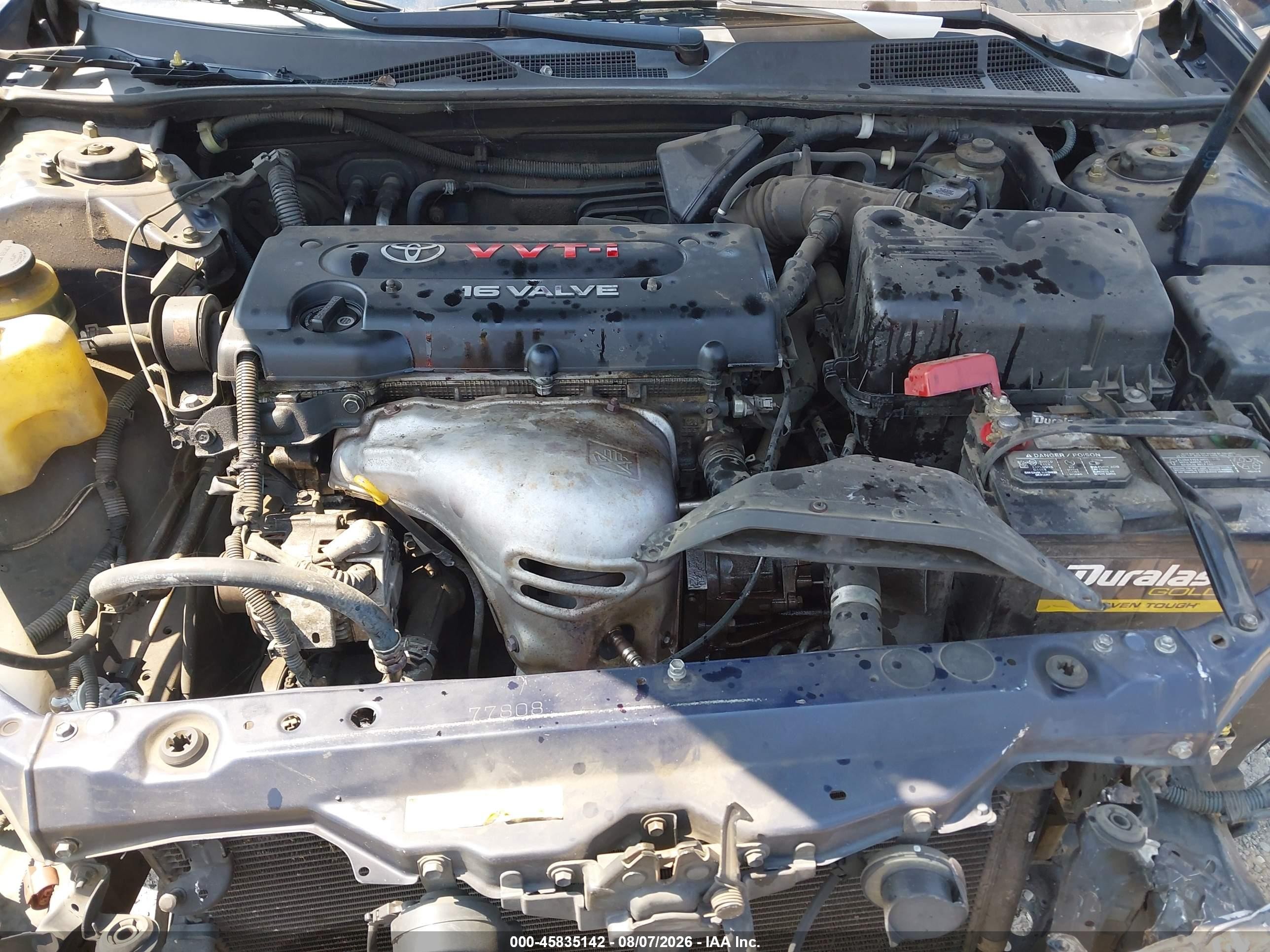 2003 Toyota Camry Le Синий vin: JTDBE32K130165330