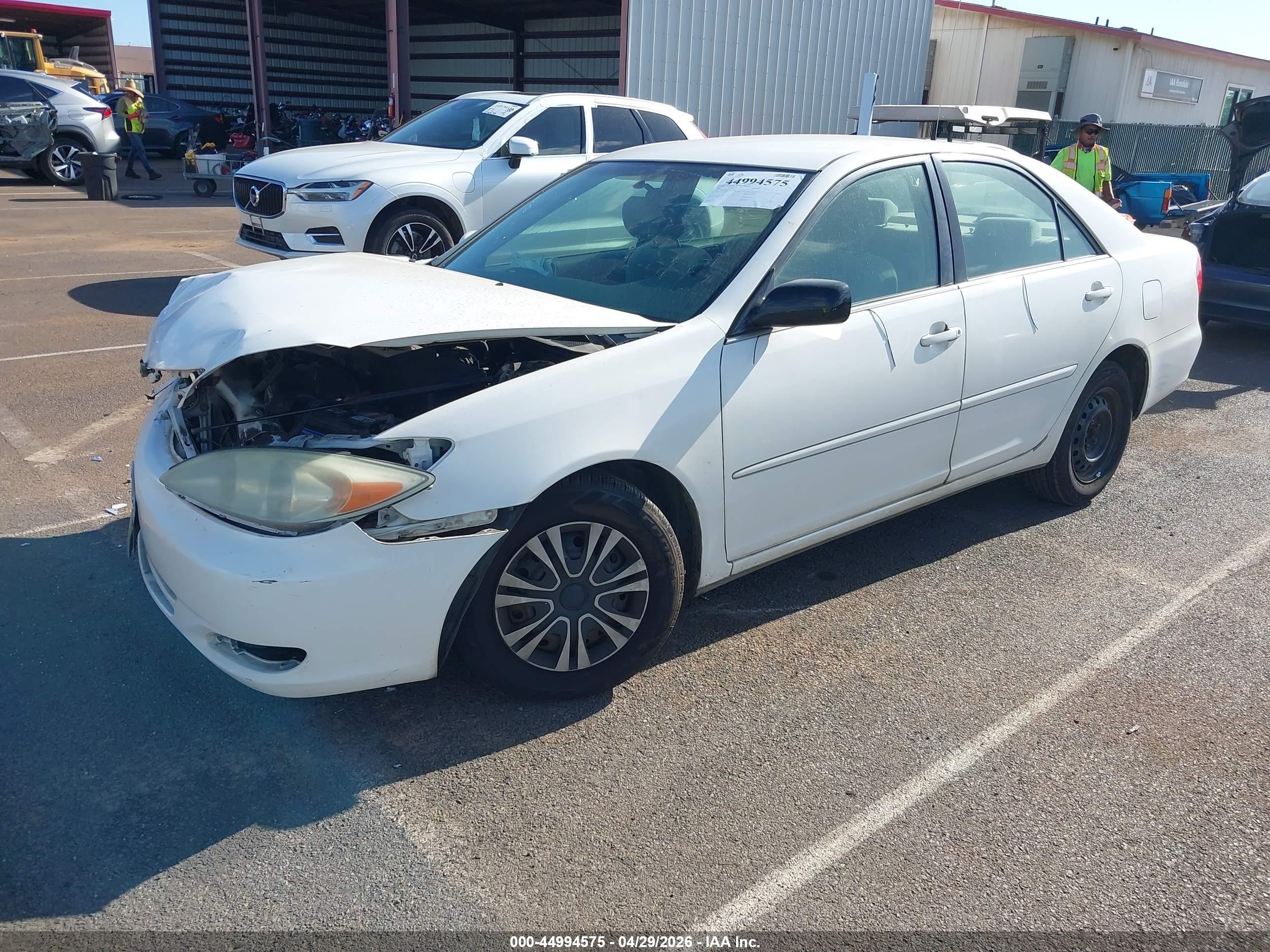 2003 Toyota Camry Le/se/xle Белый vin: JTDBE32K130167434