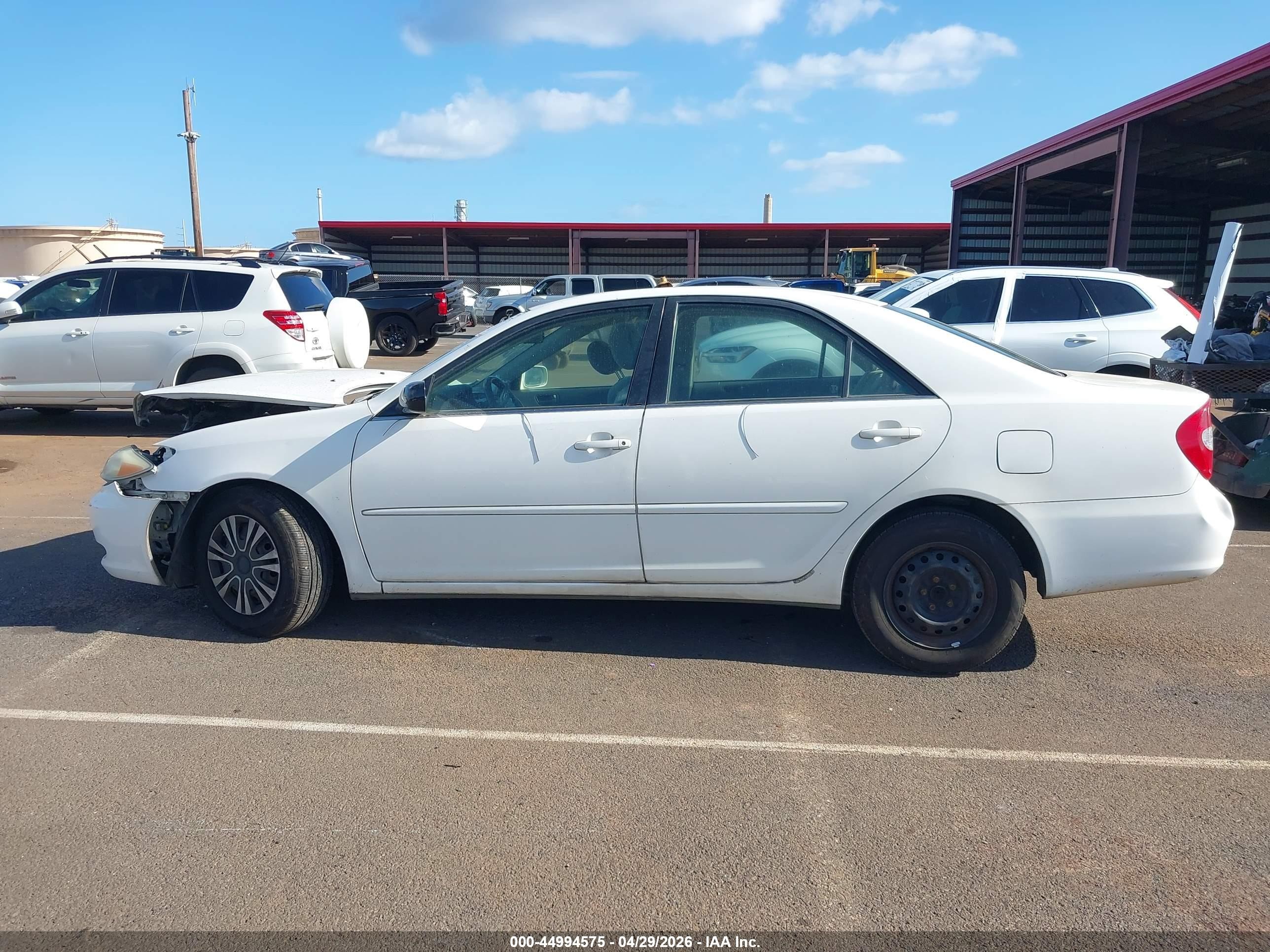 2003 Toyota Camry Le/se/xle Белый vin: JTDBE32K130167434