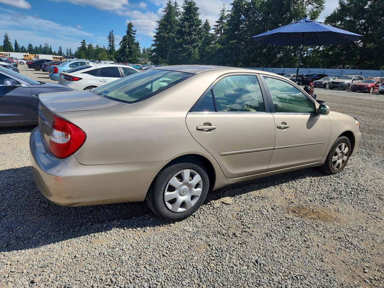 2003 Toyota Camry Le Beige vin: JTDBE32K130181138