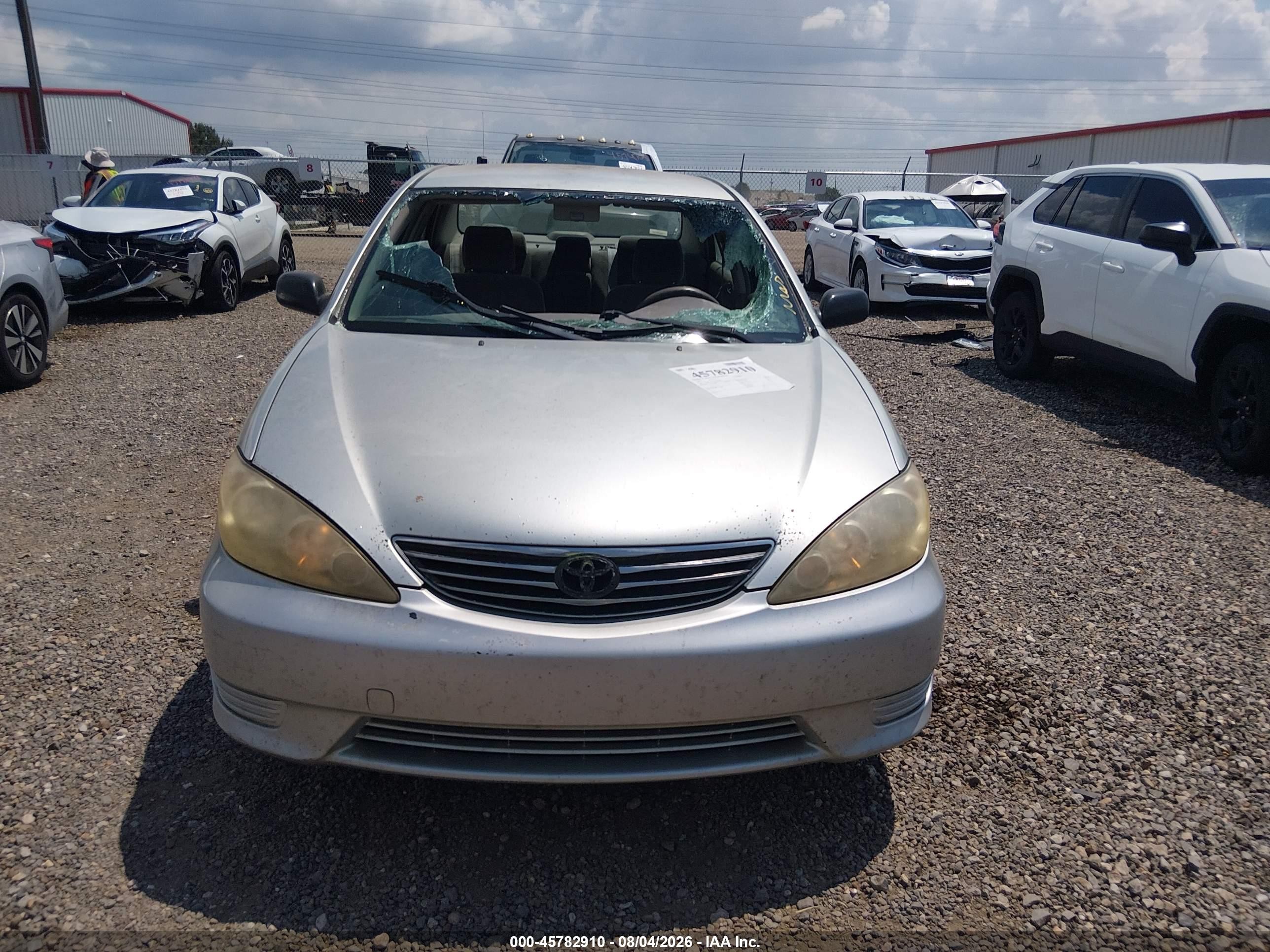 2005 Toyota Camry Std Серебряный vin: JTDBE32K153006048