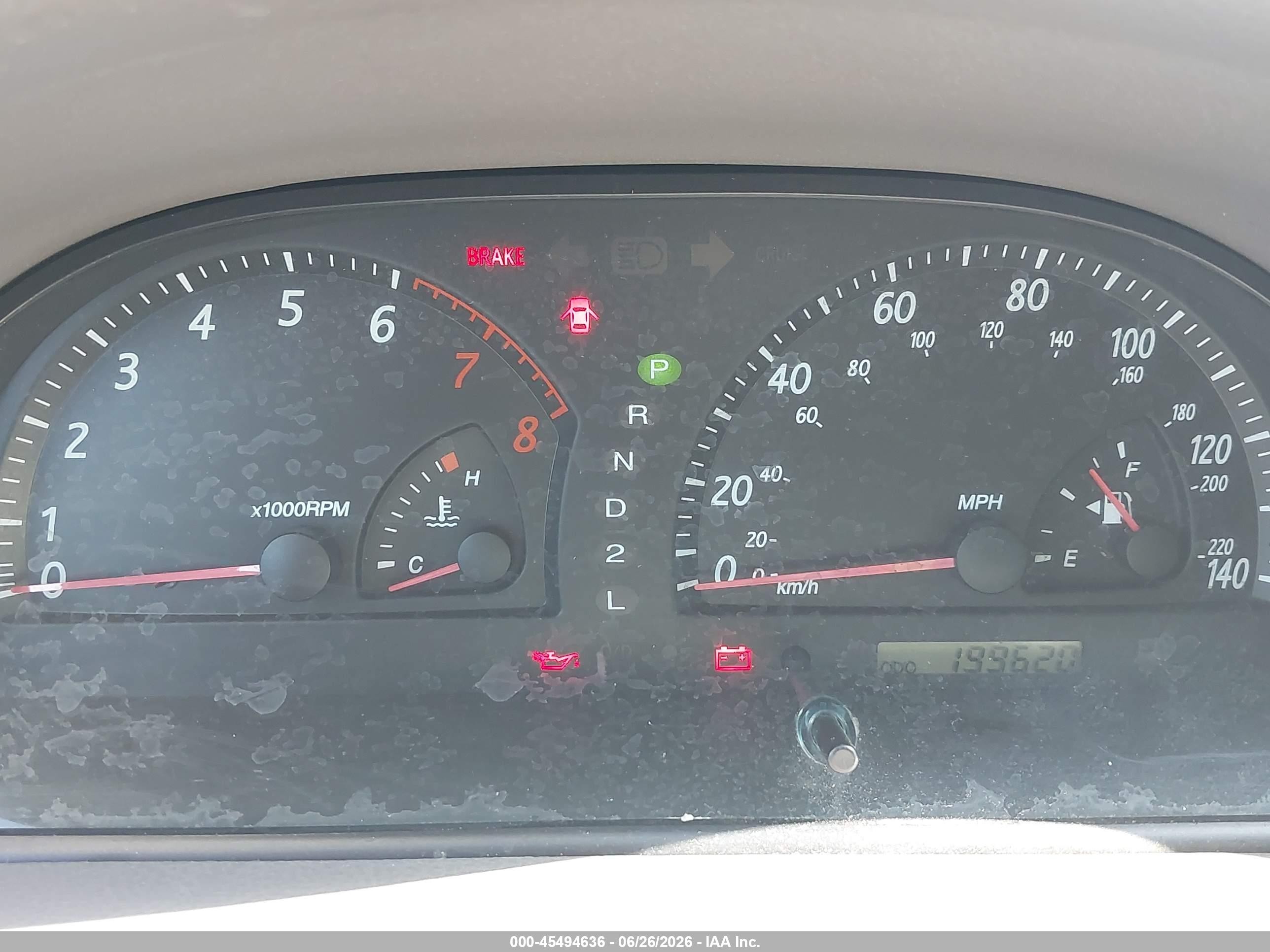 2002 Toyota Camry Le Blue vin: JTDBE32K220123652