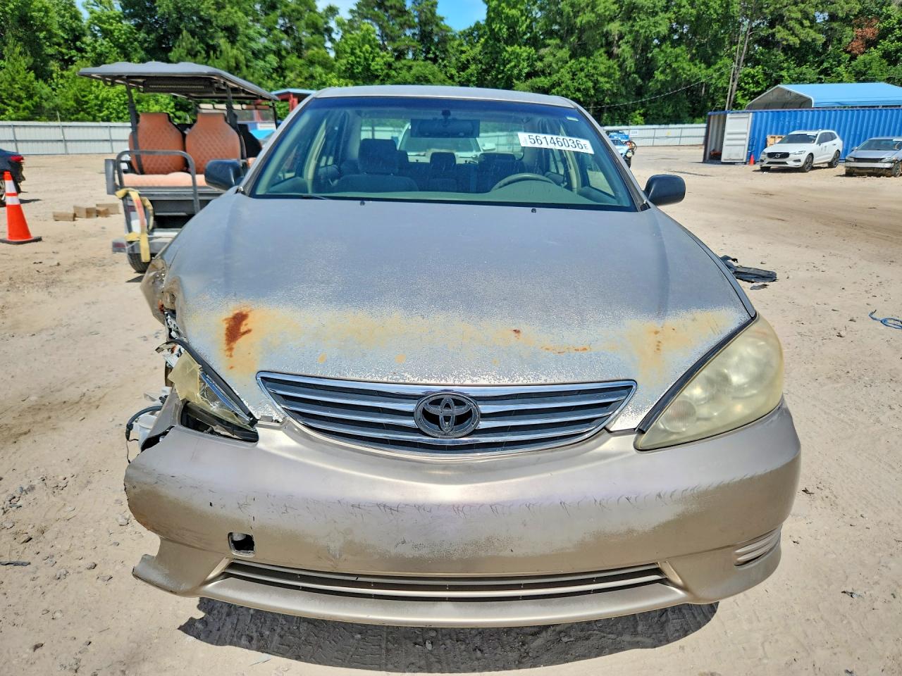 2006 Toyota Camry Standard Tan vin: JTDBE32K263049265