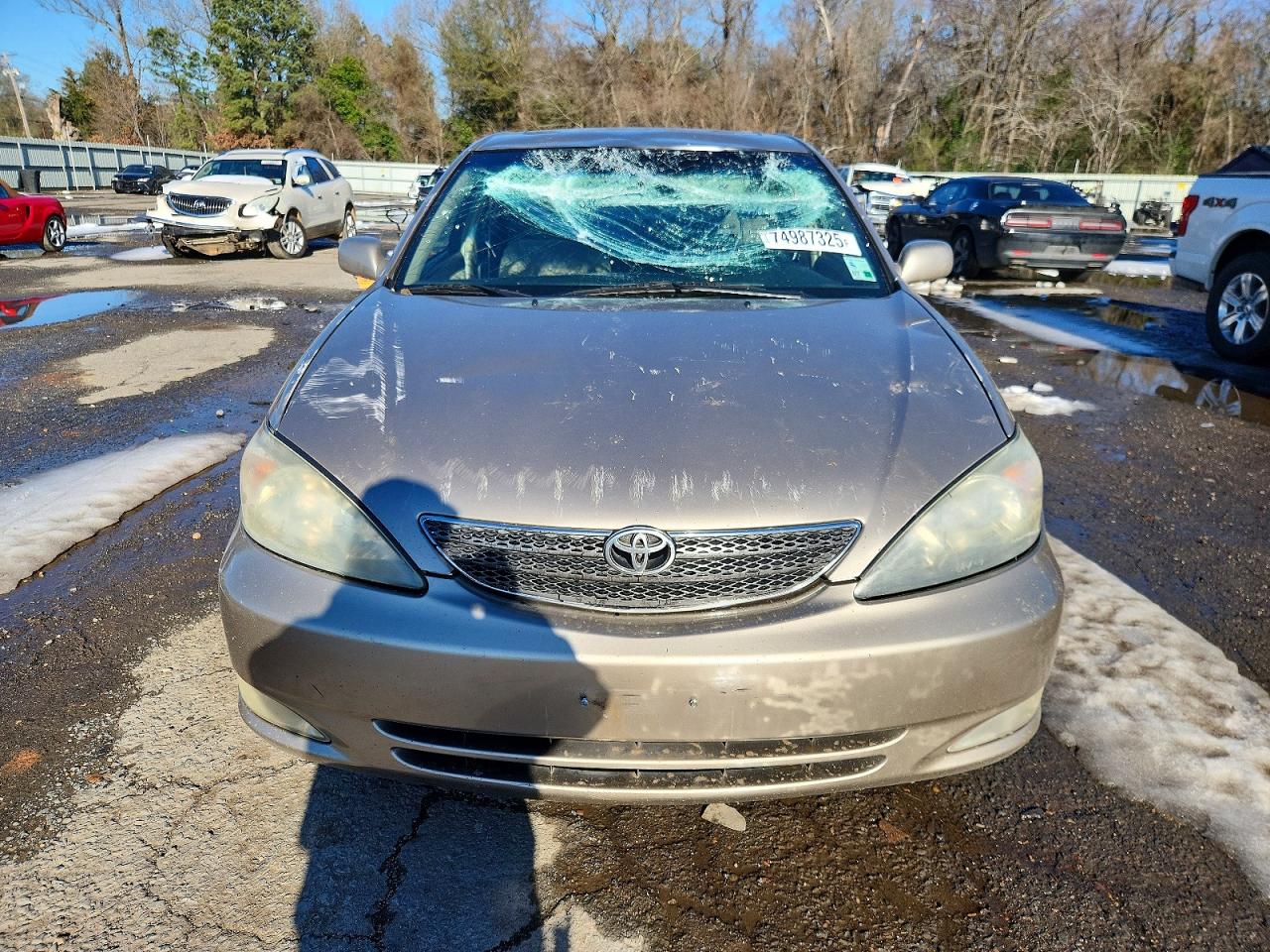 2004 Toyota Camry Le Tan vin: JTDBE32K340292579