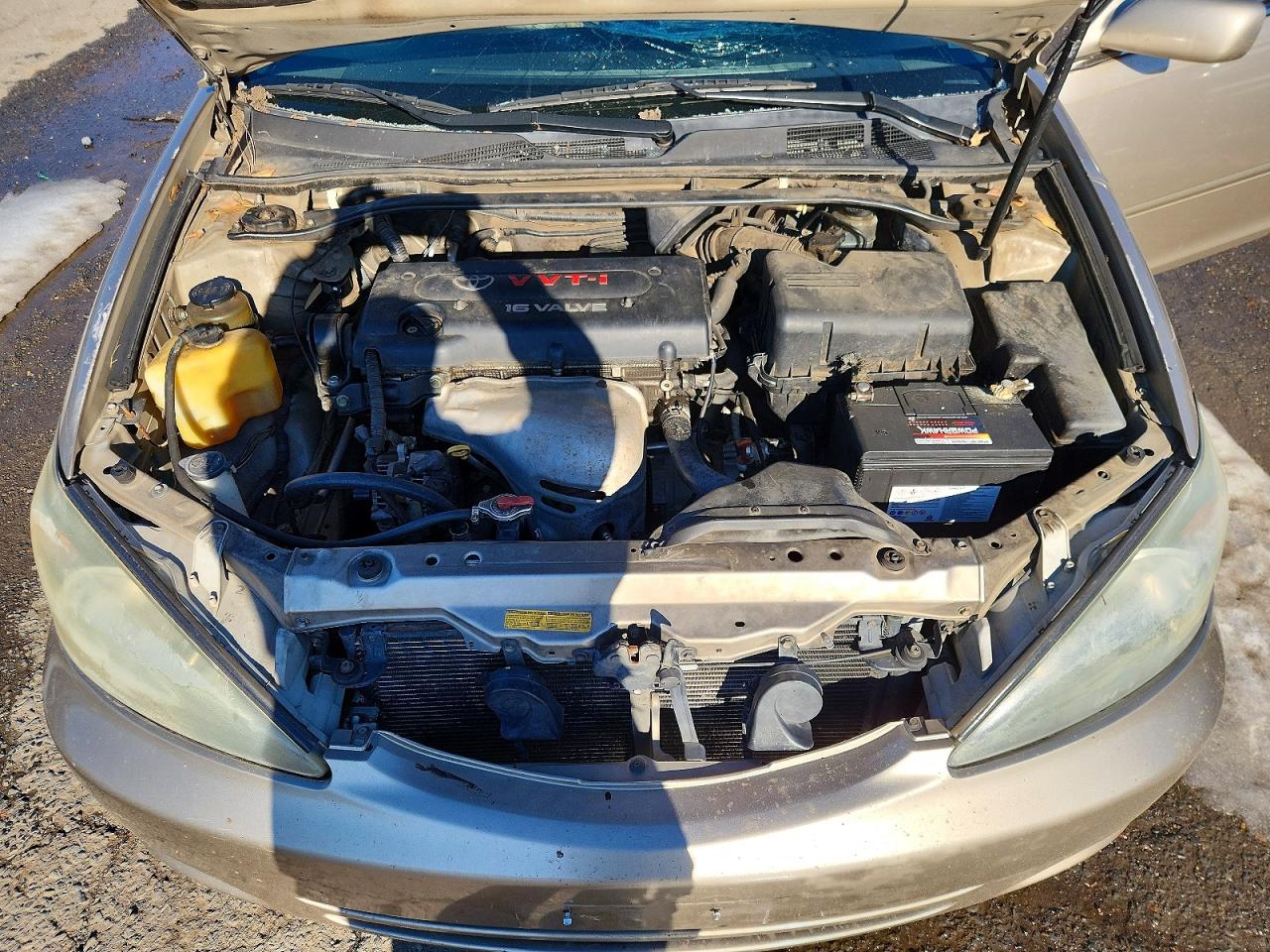 2004 Toyota Camry Le Tan vin: JTDBE32K340292579