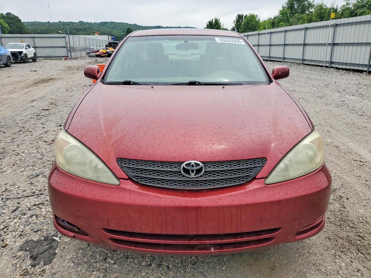 2004 Toyota Camry Le Maroon vin: JTDBE32K340299130