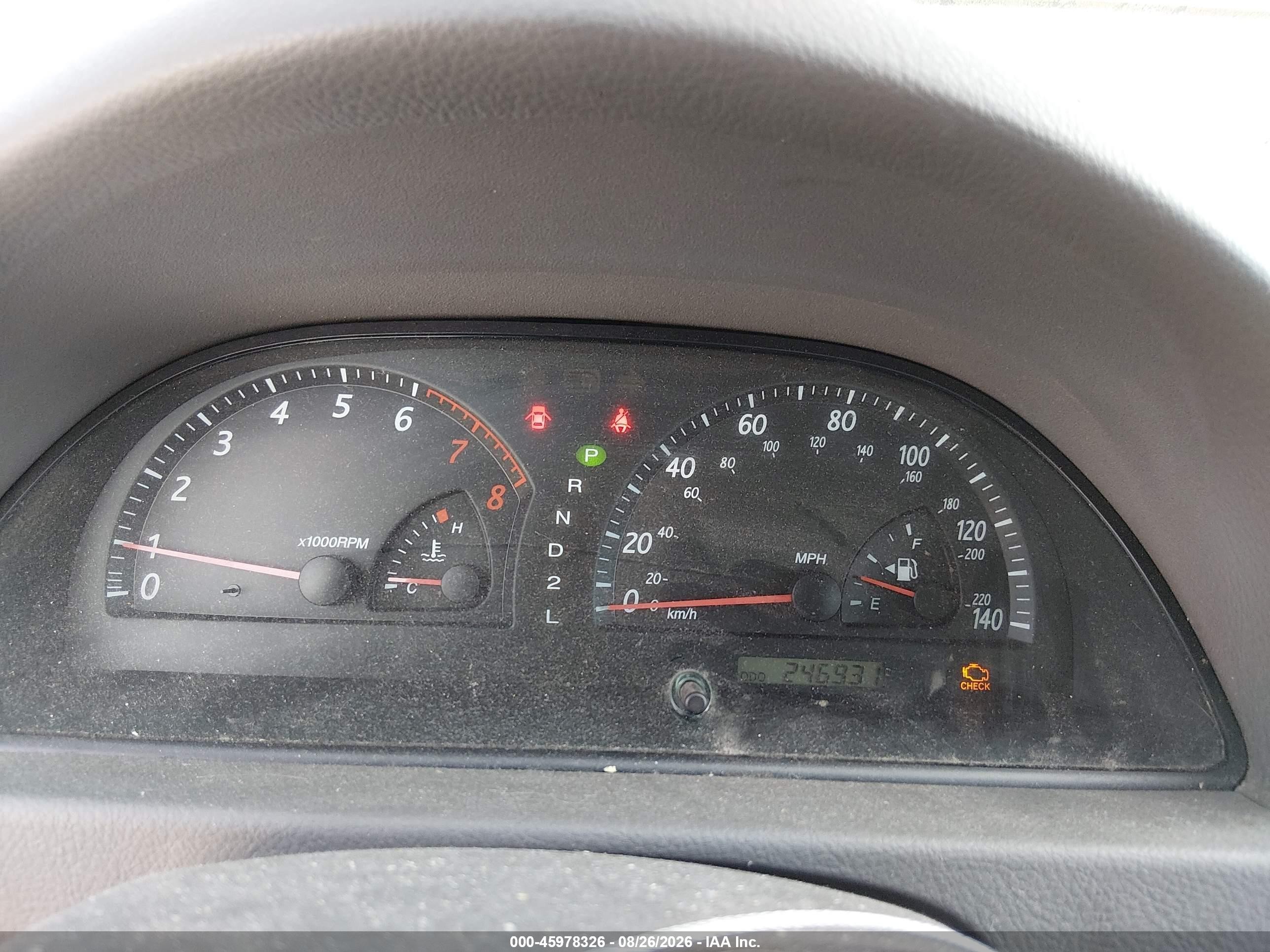 2002 Toyota Camry Le Green vin: JTDBE32K420079685