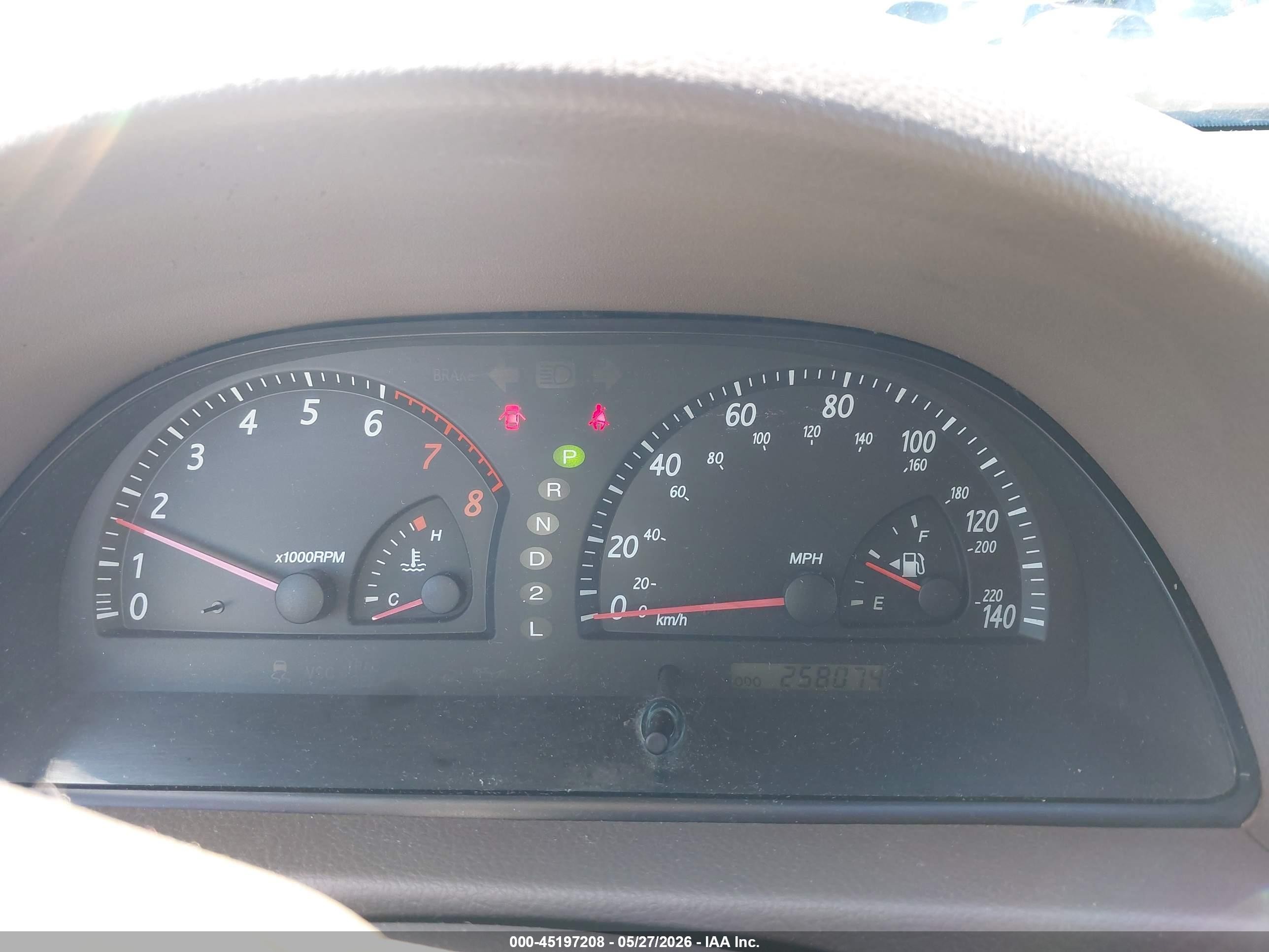2003 Toyota Camry Le Blue vin: JTDBE32K630163587