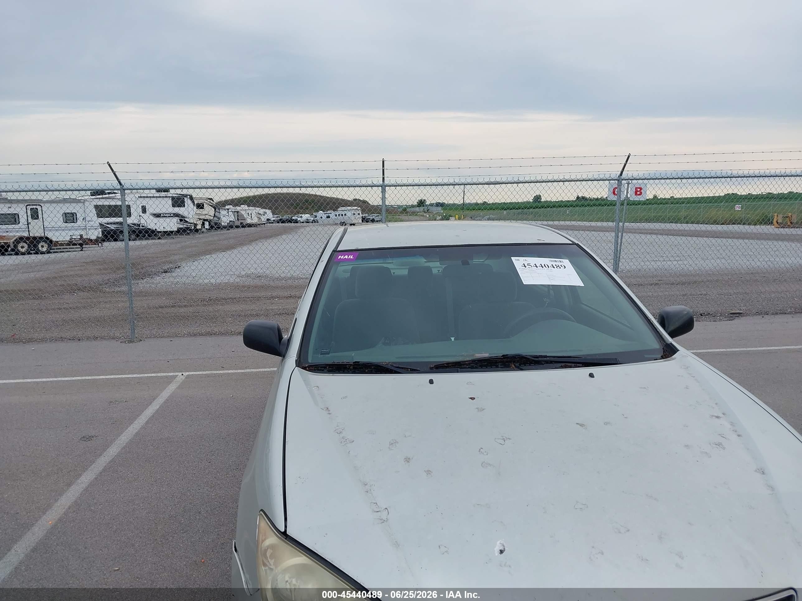 2005 Toyota Camry Std Silver vin: JTDBE32K653014291