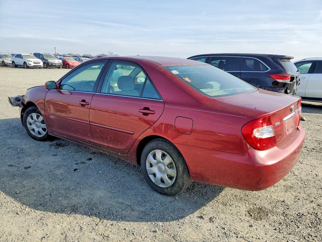2002 Toyota Camry Le Бордовый vin: JTDBE32K720093483