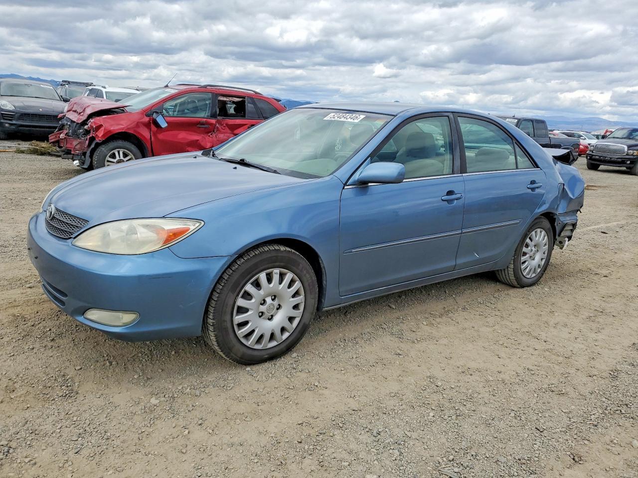 2003 Toyota Camry Xle Blue vin: JTDBE32KX30170834